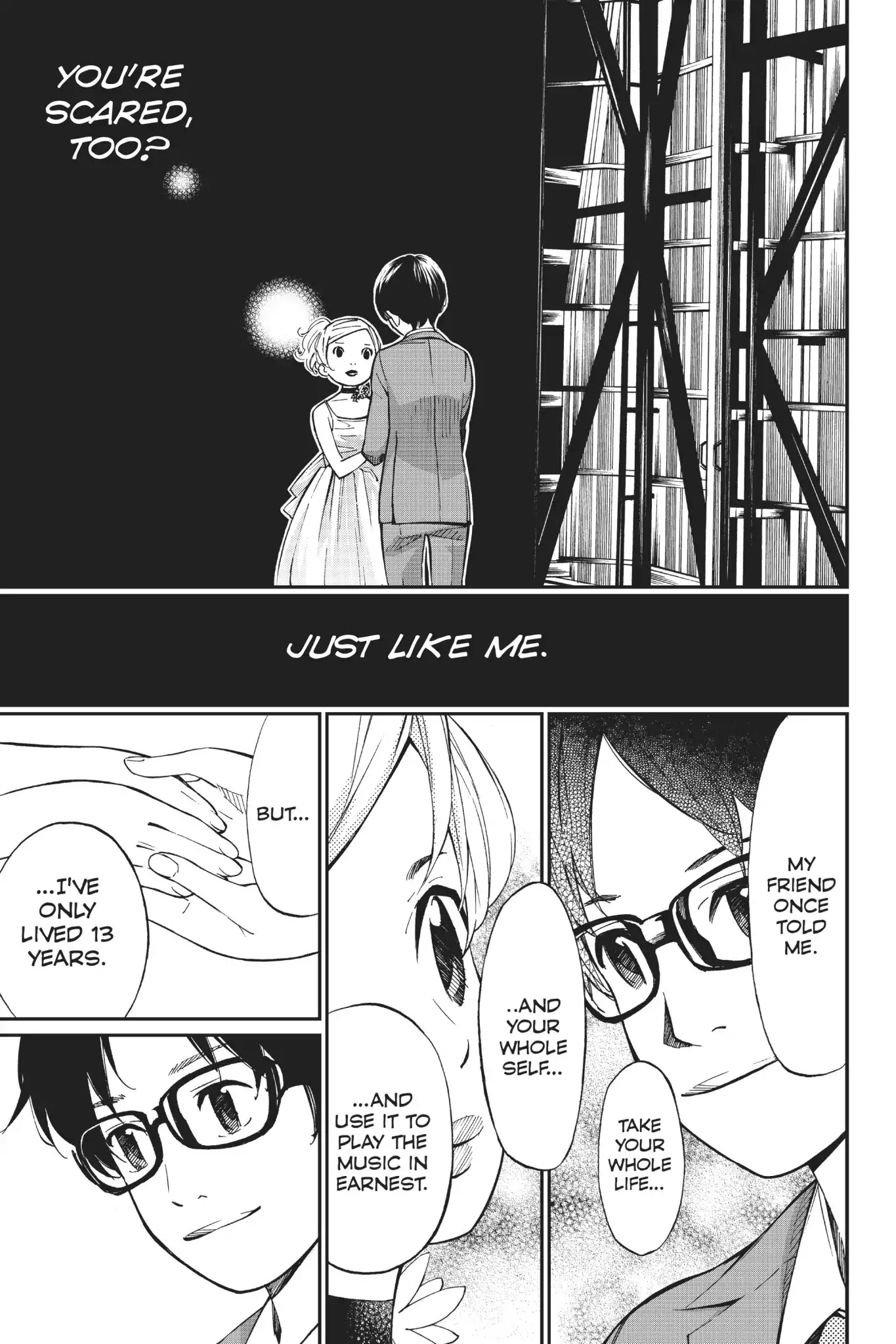 Shigatsu wa Kimi no Uso Chapter 34 page 32 - Chapter 34: Those Who Gaze into the Abyss