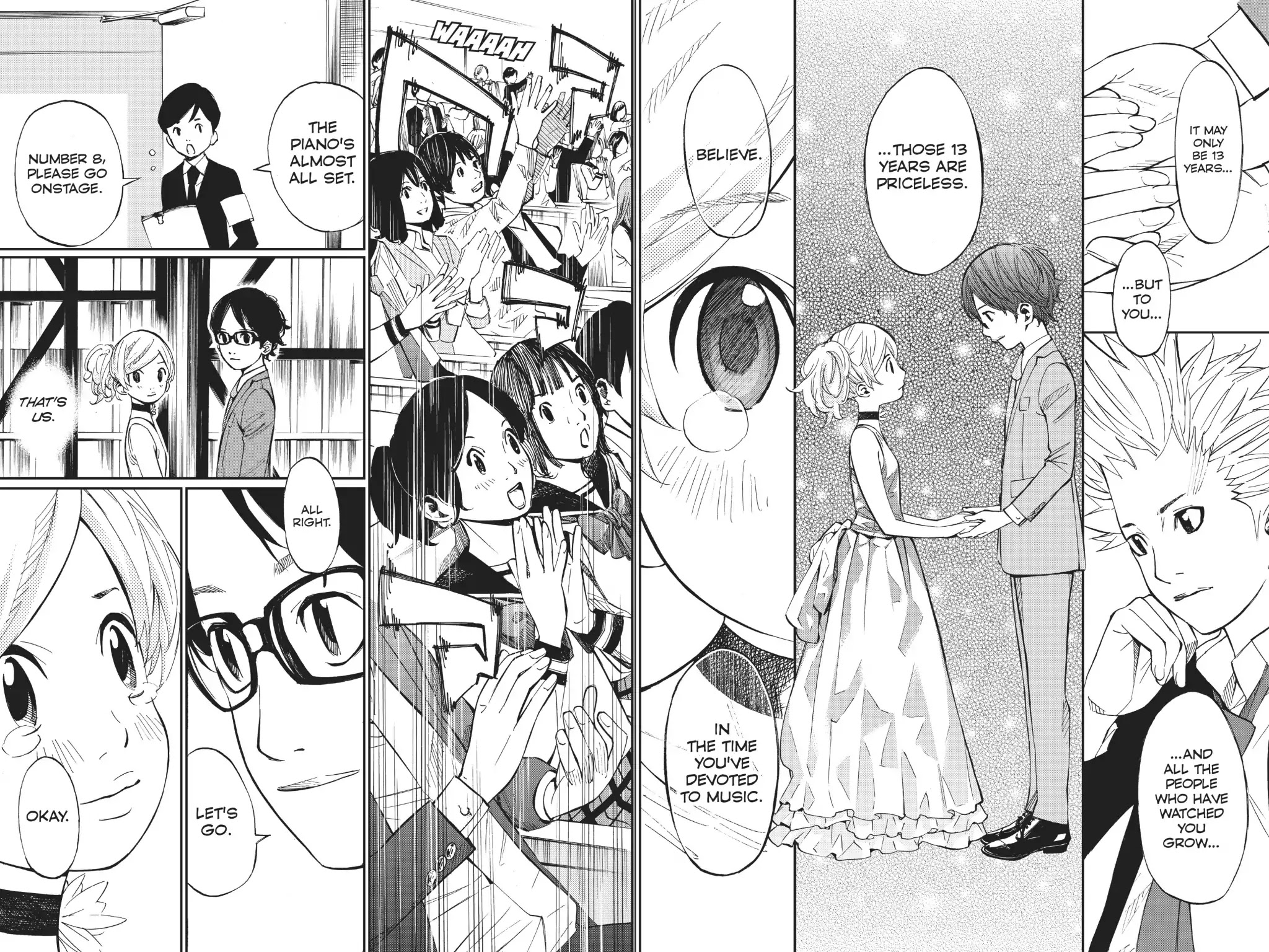 Shigatsu wa Kimi no Uso Chapter 34 page 33 - Chapter 34: Those Who Gaze into the Abyss