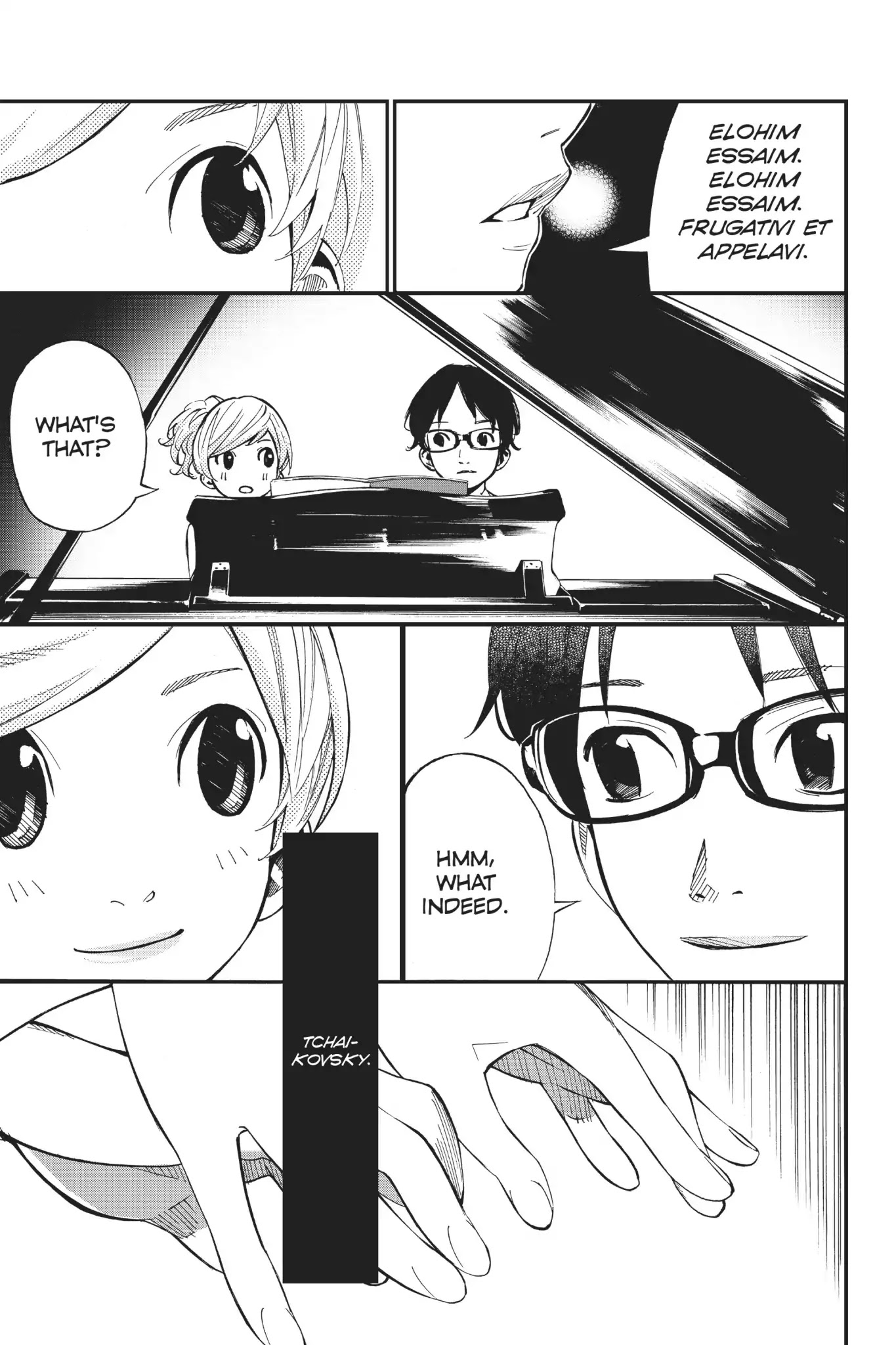 Shigatsu wa Kimi no Uso Chapter 34 page 37 - Chapter 34: Those Who Gaze into the Abyss