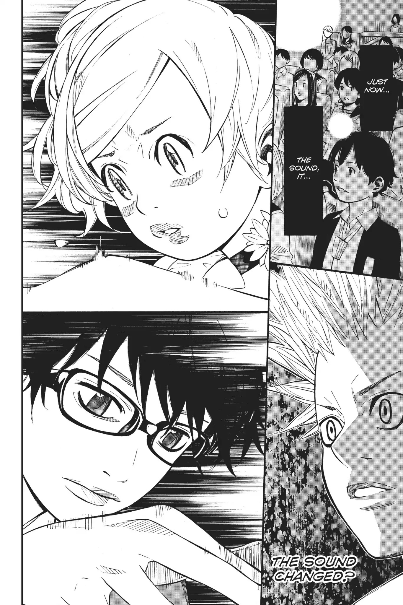 Shigatsu wa Kimi no Uso Chapter 34 page 41 - Chapter 34: Those Who Gaze into the Abyss
