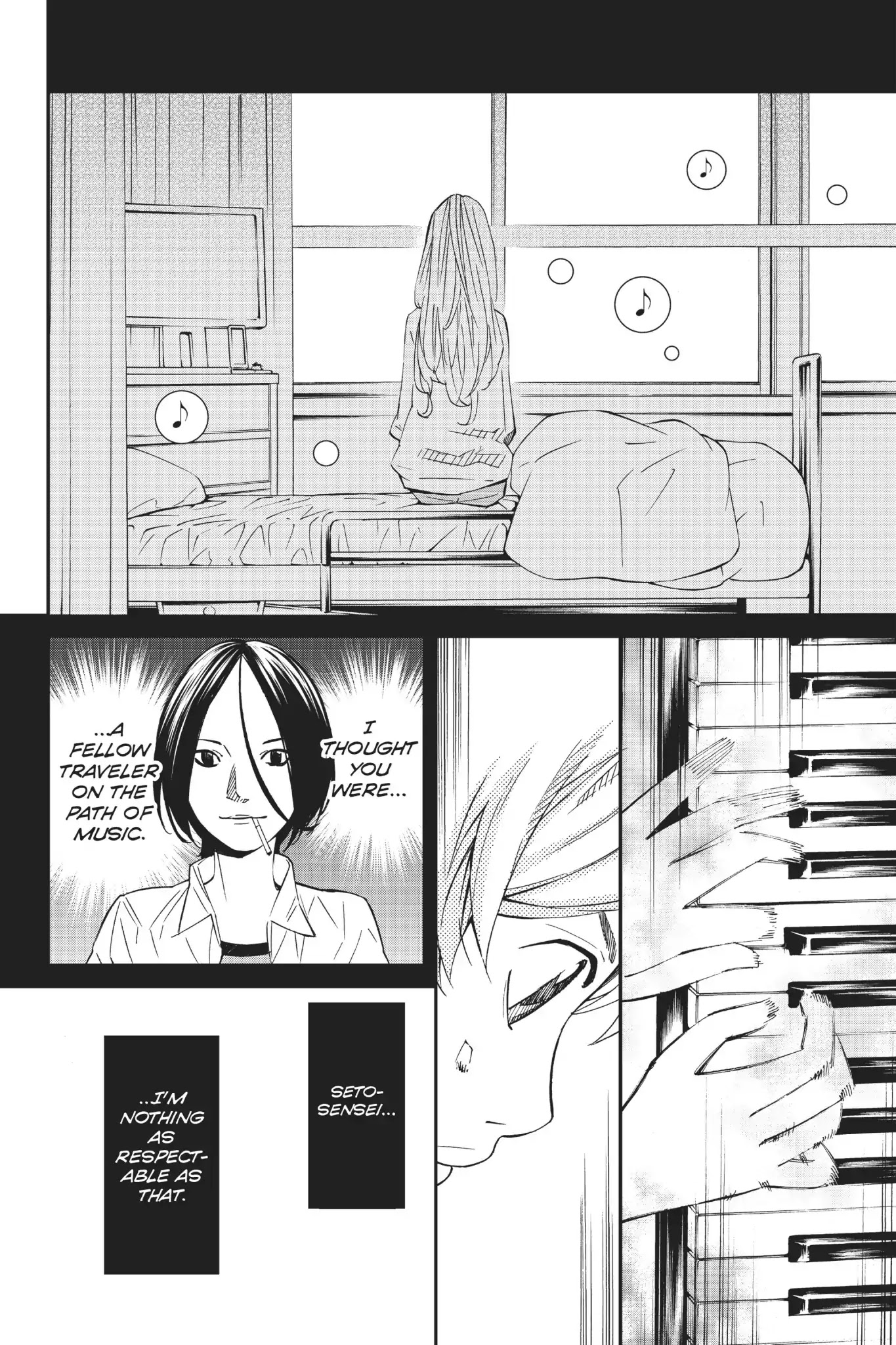 Shigatsu wa Kimi no Uso Chapter 35 page 14 - Chapter 35: Hearts Intertwinning