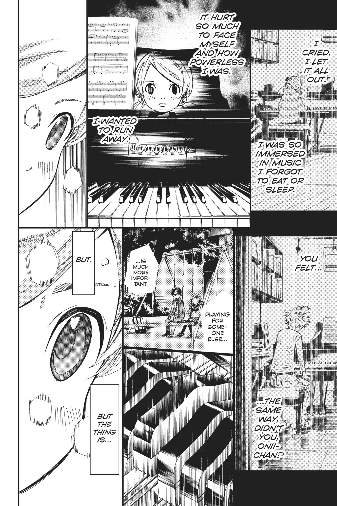Shigatsu wa Kimi no Uso Chapter 35 page 16 - Chapter 35: Hearts Intertwinning