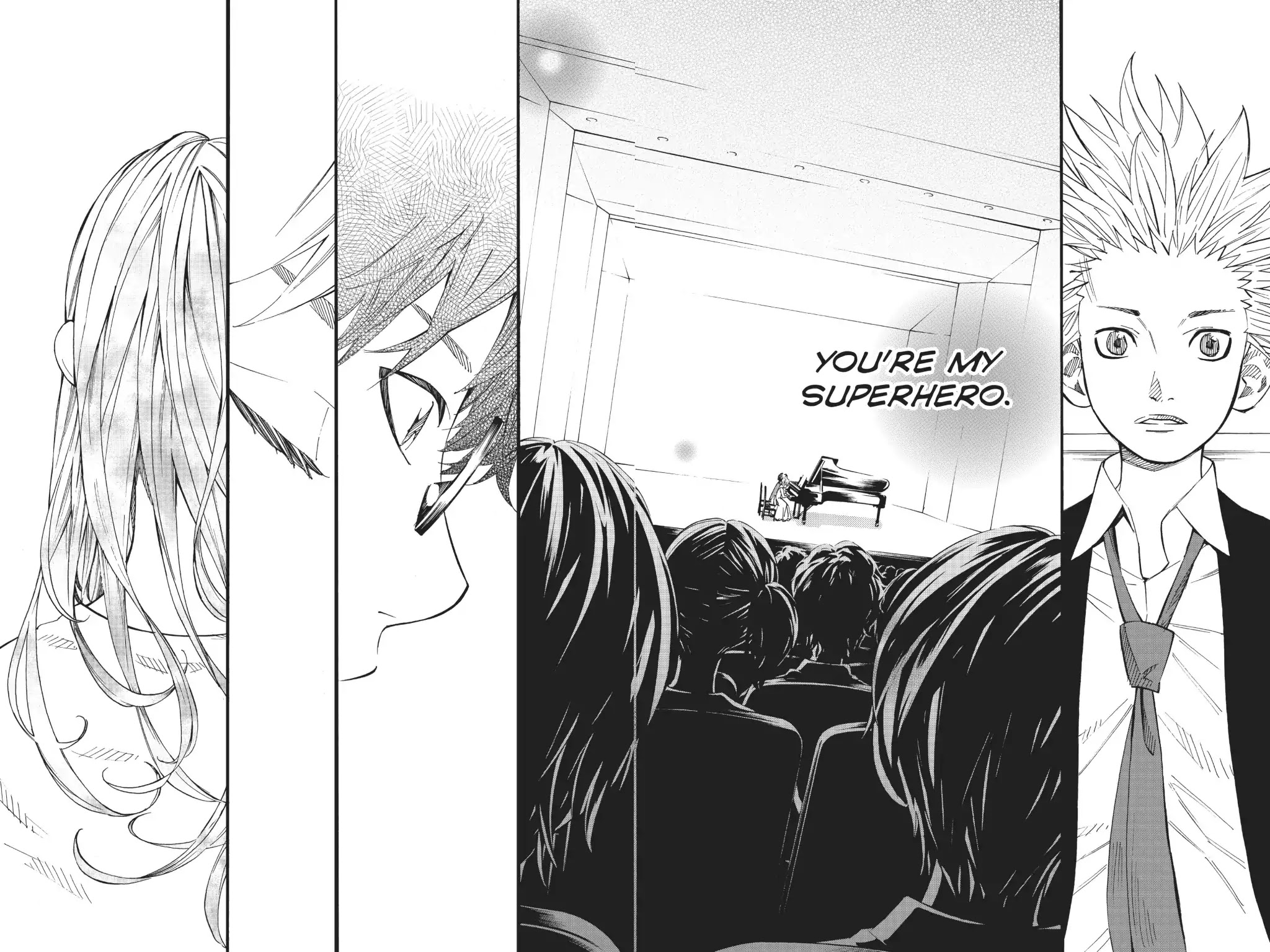 Shigatsu wa Kimi no Uso Chapter 35 page 20 - Chapter 35: Hearts Intertwinning