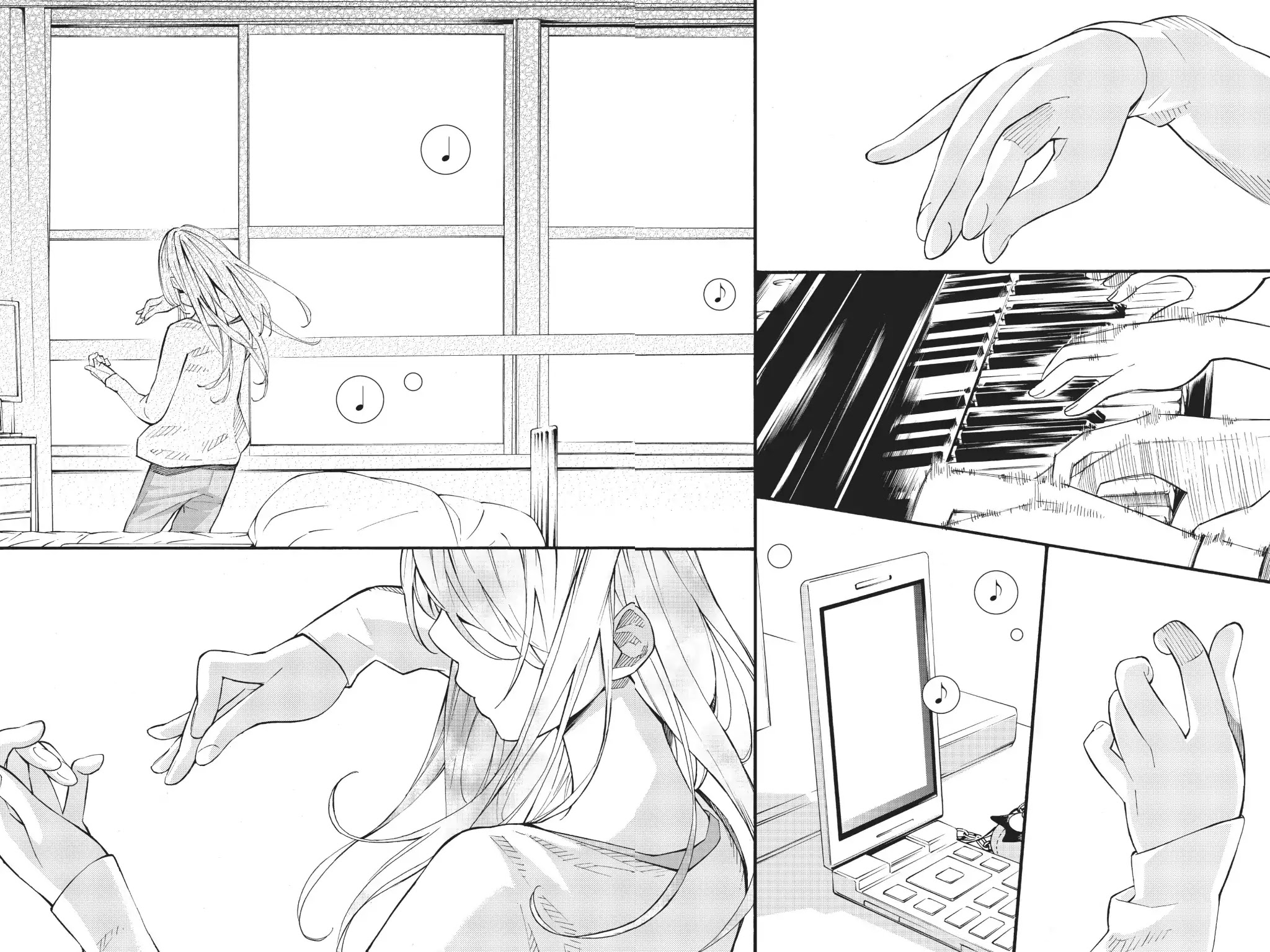 Shigatsu wa Kimi no Uso Chapter 35 page 21 - Chapter 35: Hearts Intertwinning