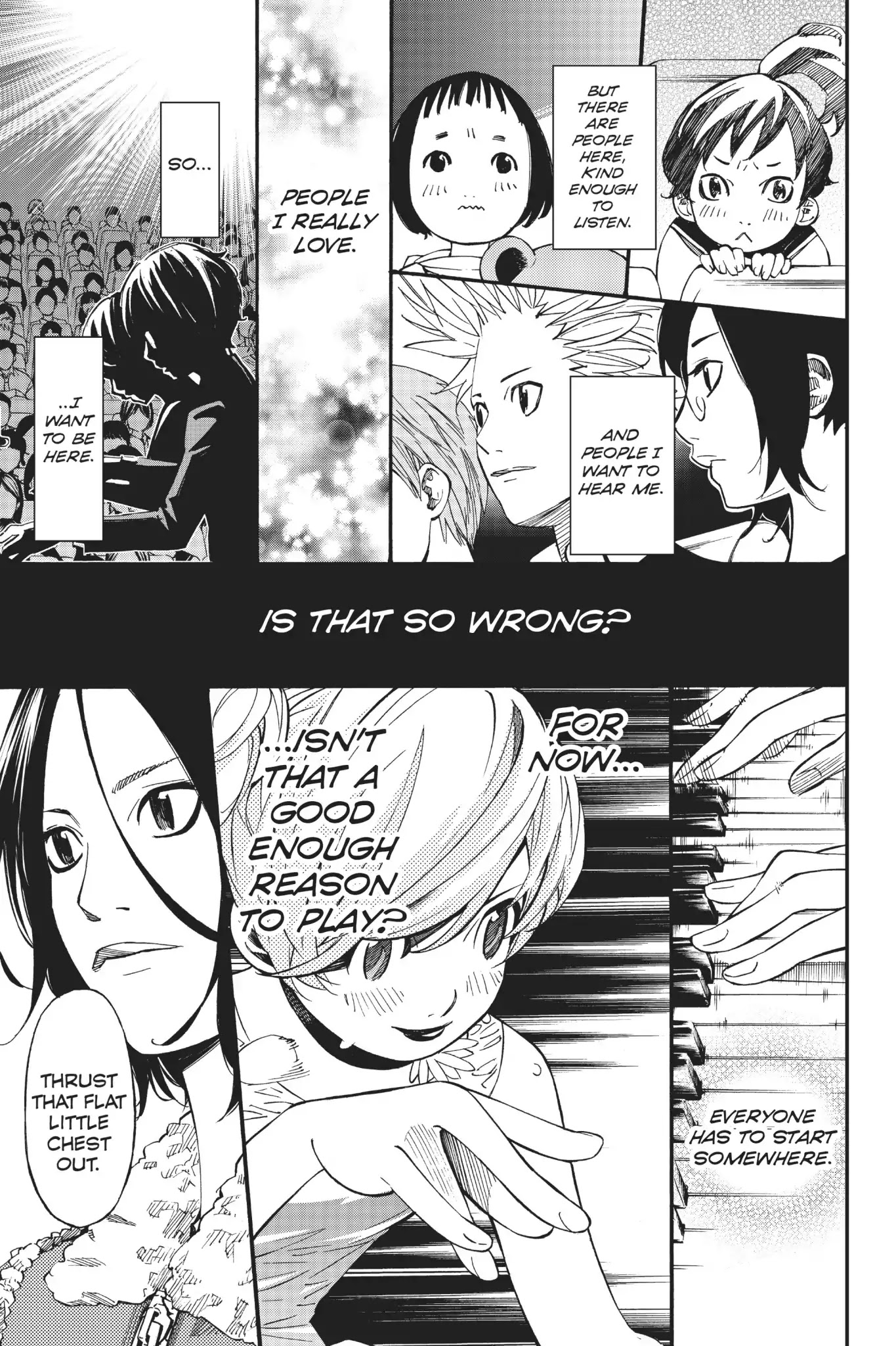 Shigatsu wa Kimi no Uso Chapter 35 page 23 - Chapter 35: Hearts Intertwinning