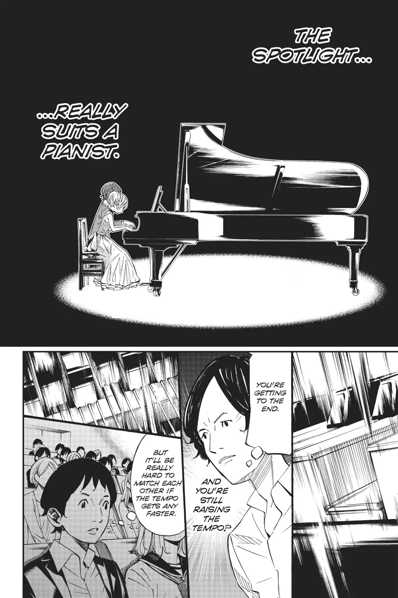 Shigatsu wa Kimi no Uso Chapter 35 page 24 - Chapter 35: Hearts Intertwinning