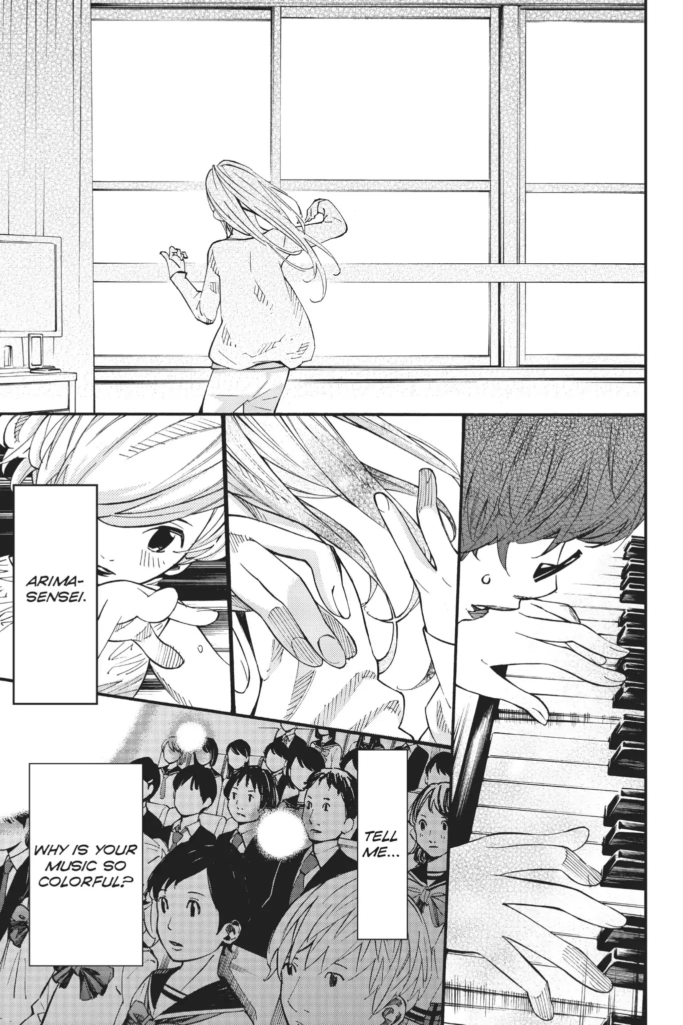 Shigatsu wa Kimi no Uso Chapter 35 page 29 - Chapter 35: Hearts Intertwinning