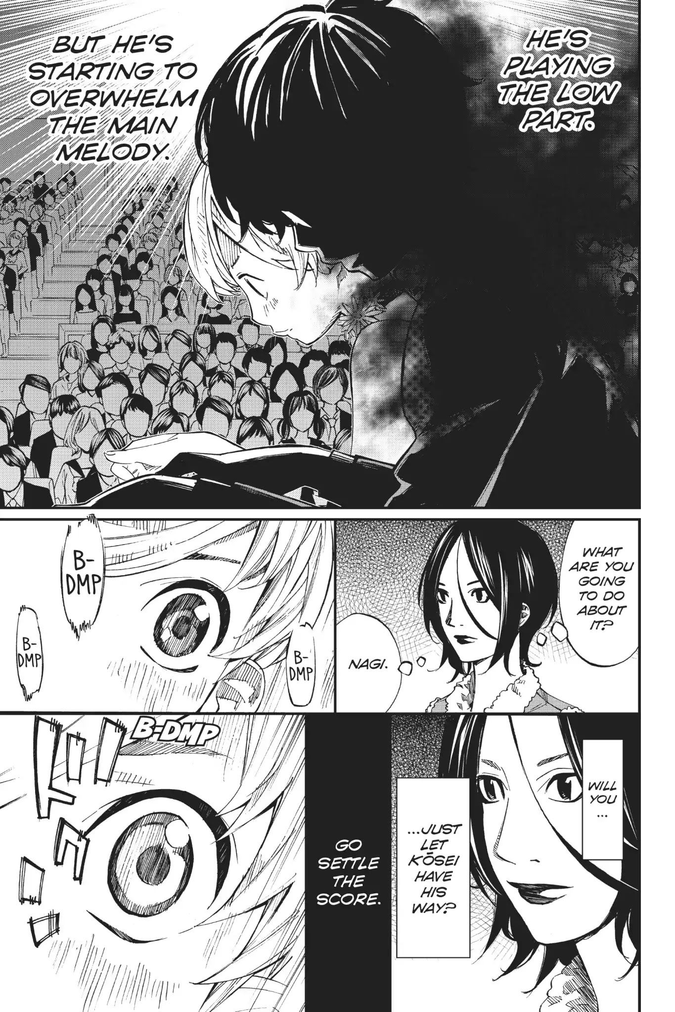 Shigatsu wa Kimi no Uso Chapter 35 page 4 - Chapter 35: Hearts Intertwinning