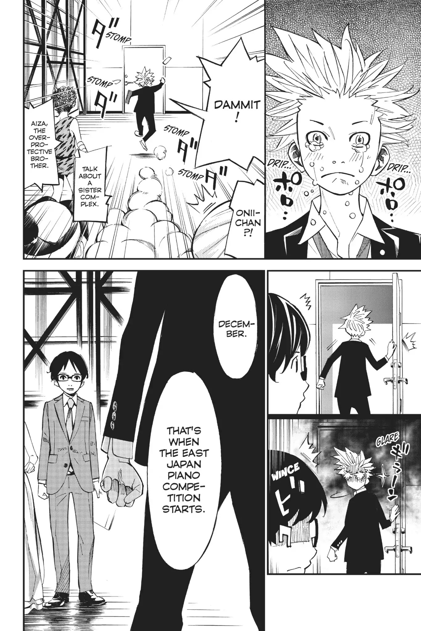 Shigatsu wa Kimi no Uso Chapter 36 page 15 - Chapter 36: Punch