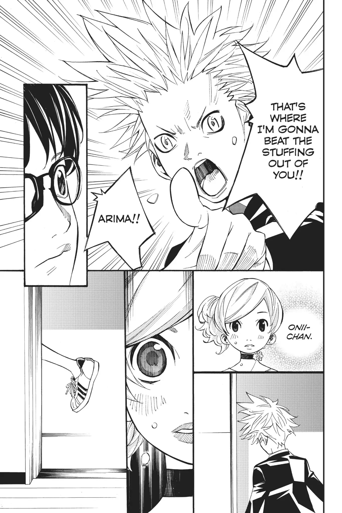 Shigatsu wa Kimi no Uso Chapter 36 page 16 - Chapter 36: Punch