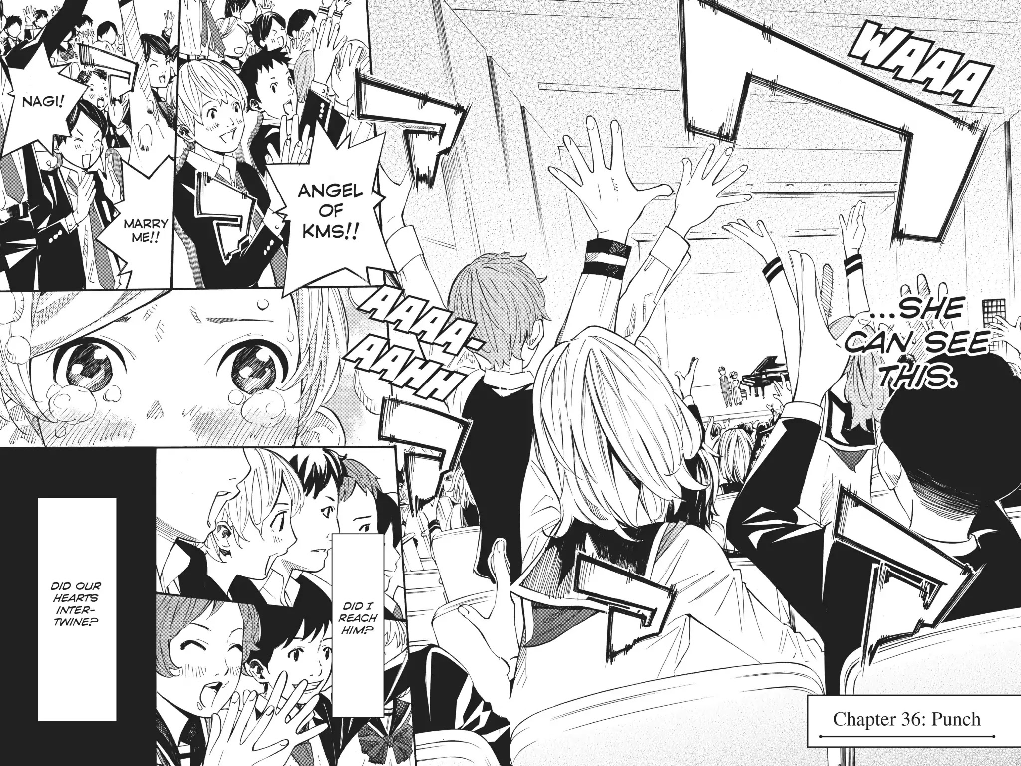 Shigatsu wa Kimi no Uso Chapter 36 page 2 - Chapter 36: Punch