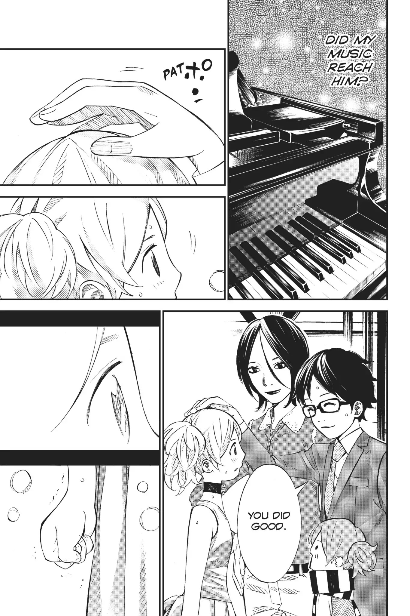 Shigatsu wa Kimi no Uso Chapter 36 page 20 - Chapter 36: Punch