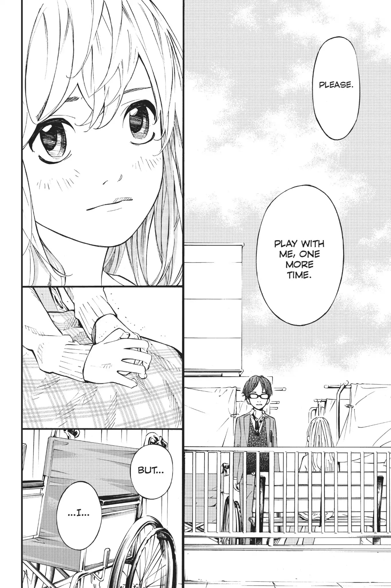 Shigatsu wa Kimi no Uso Chapter 36 page 32 - Chapter 36: Punch