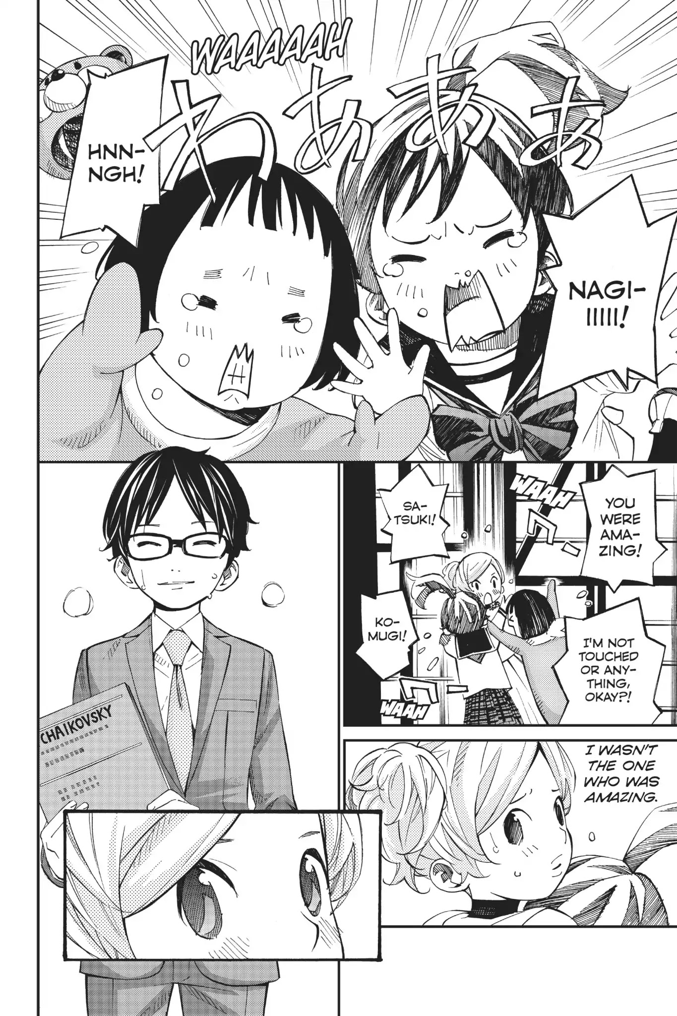 Shigatsu wa Kimi no Uso Chapter 36 page 7 - Chapter 36: Punch