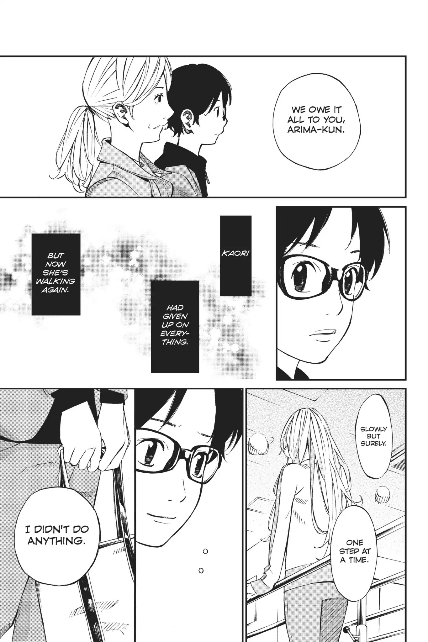 Shigatsu wa Kimi no Uso Chapter 37 page 20 - Chapter 37: A Promise