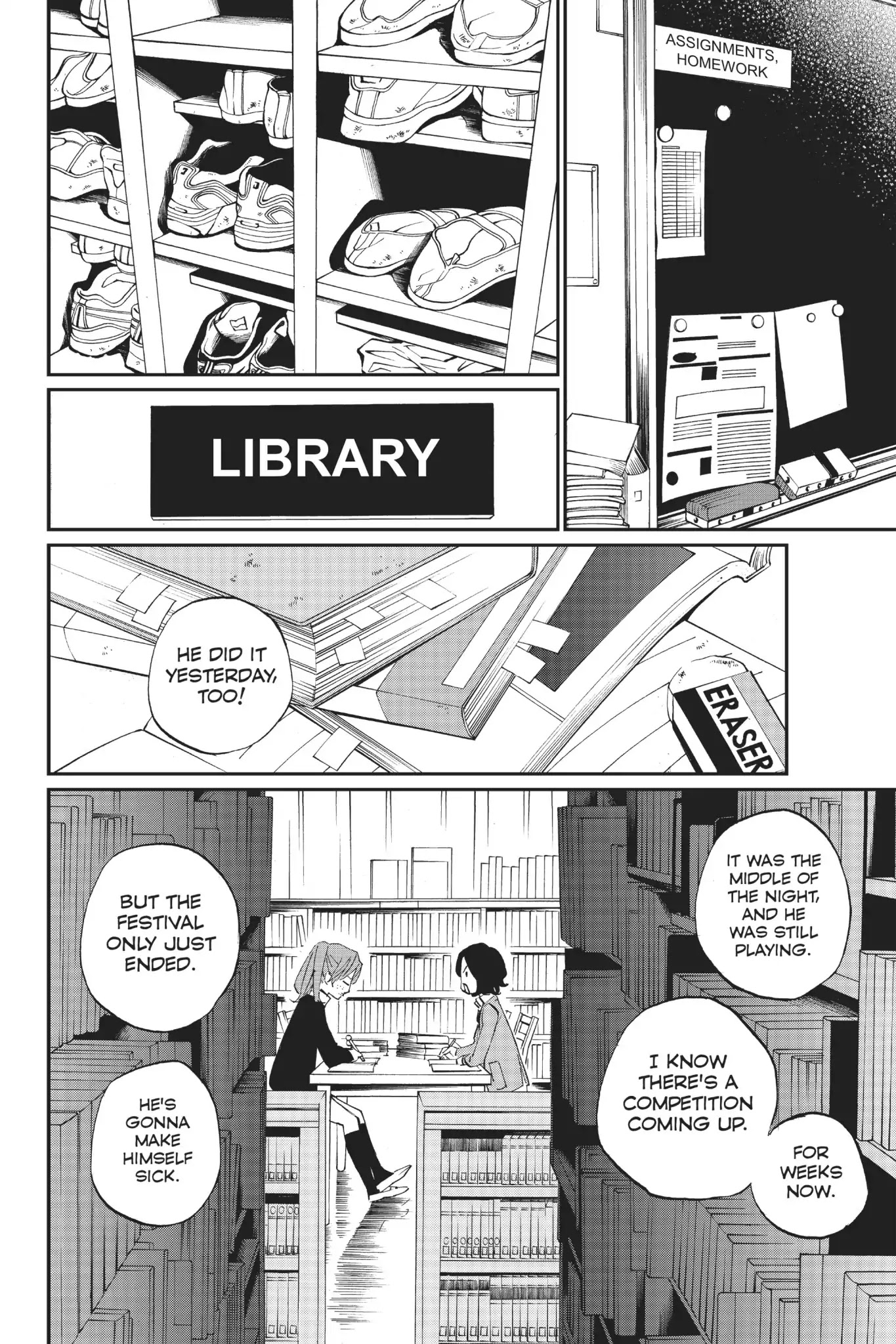 Shigatsu wa Kimi no Uso Chapter 37 page 27 - Chapter 37: A Promise