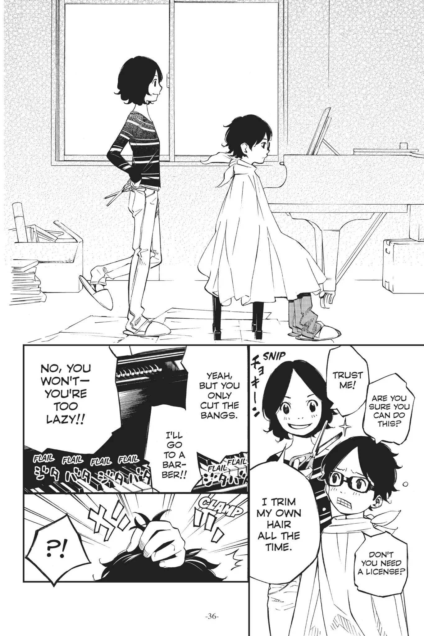 Shigatsu wa Kimi no Uso Chapter 37 page 35 - Chapter 37: A Promise