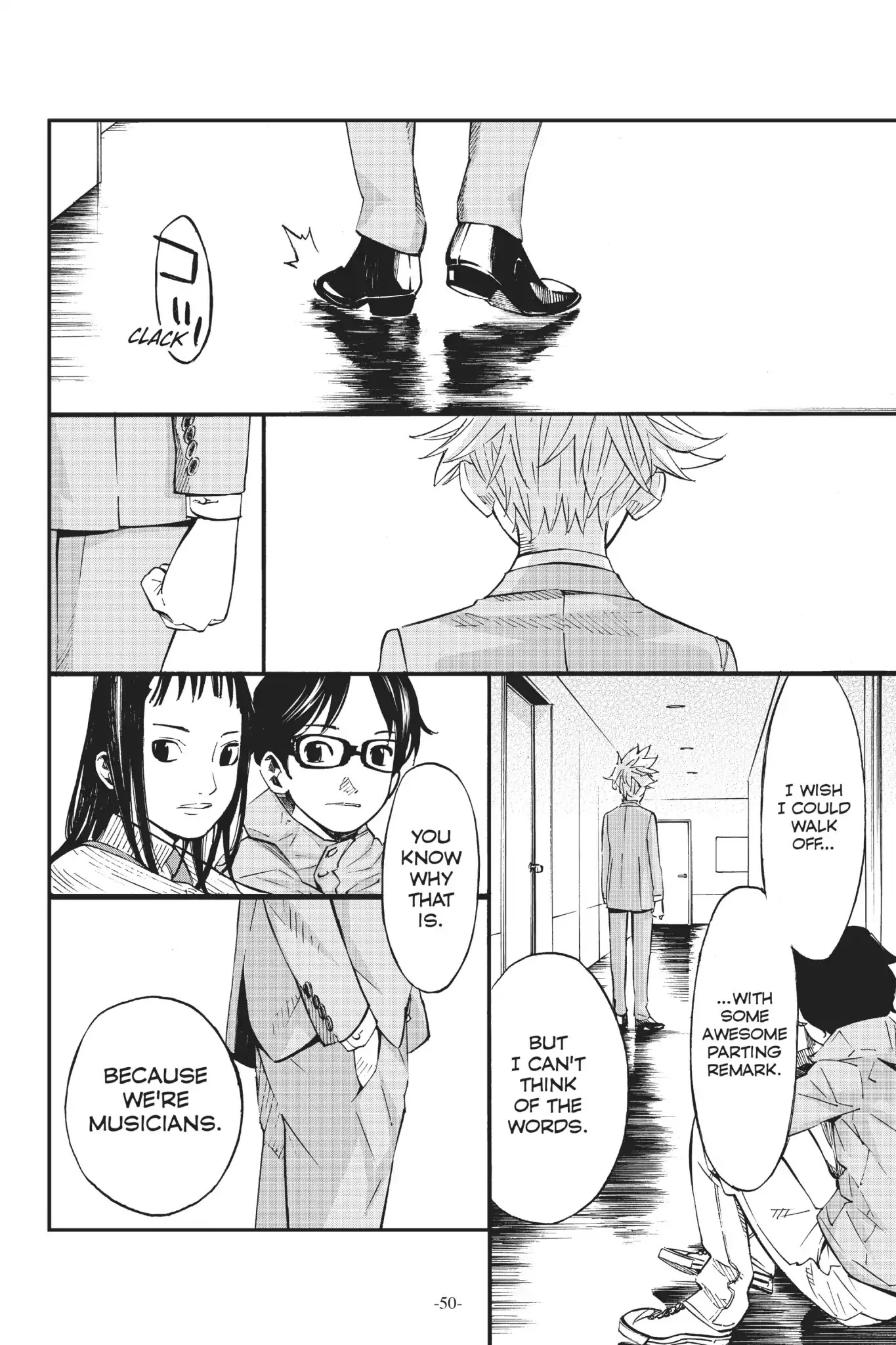 Shigatsu wa Kimi no Uso Chapter 37 page 49 - Chapter 37: A Promise