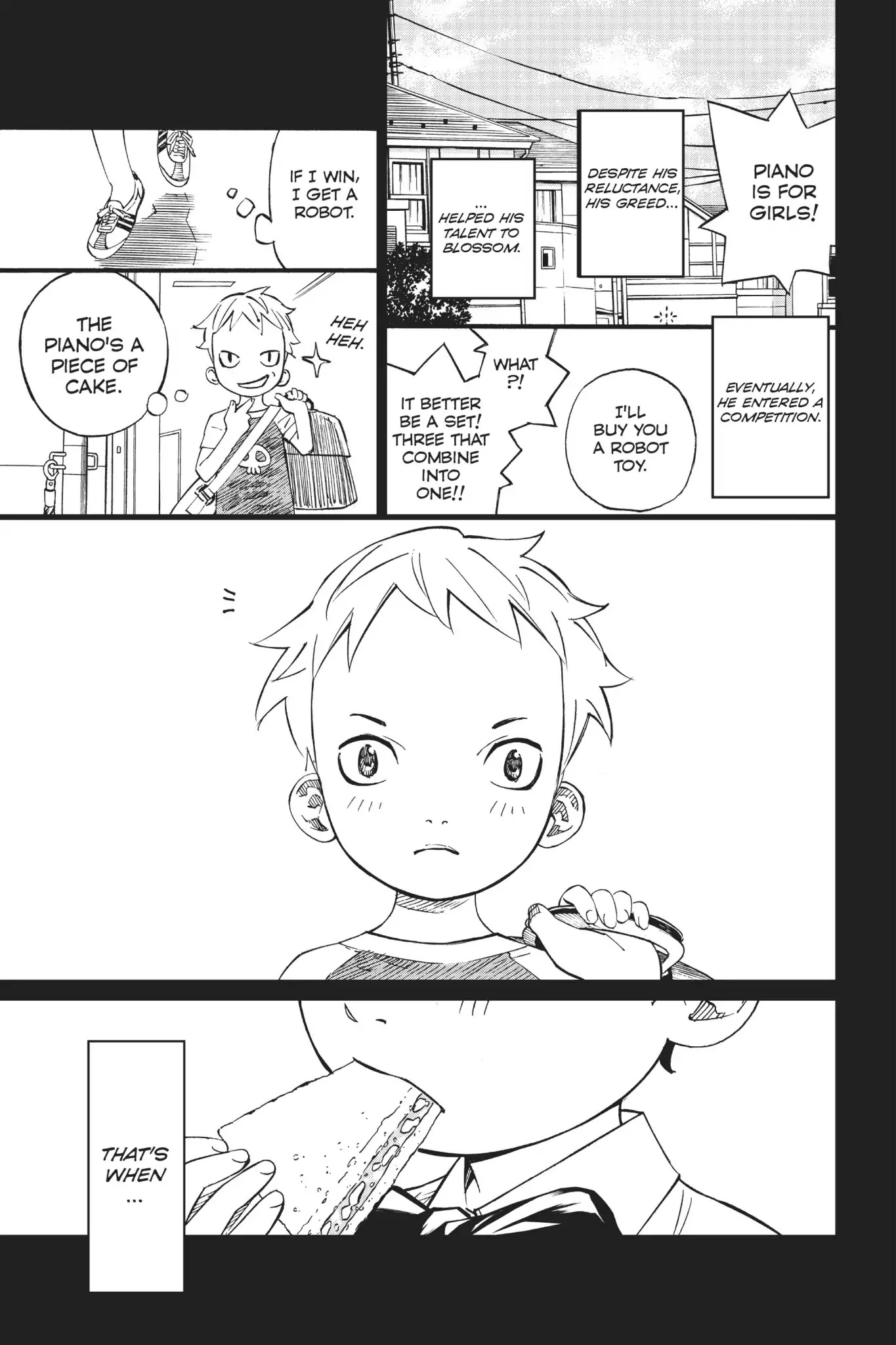 Shigatsu wa Kimi no Uso Chapter 38 page 3 - Chapter 38: Goodbye, Hero