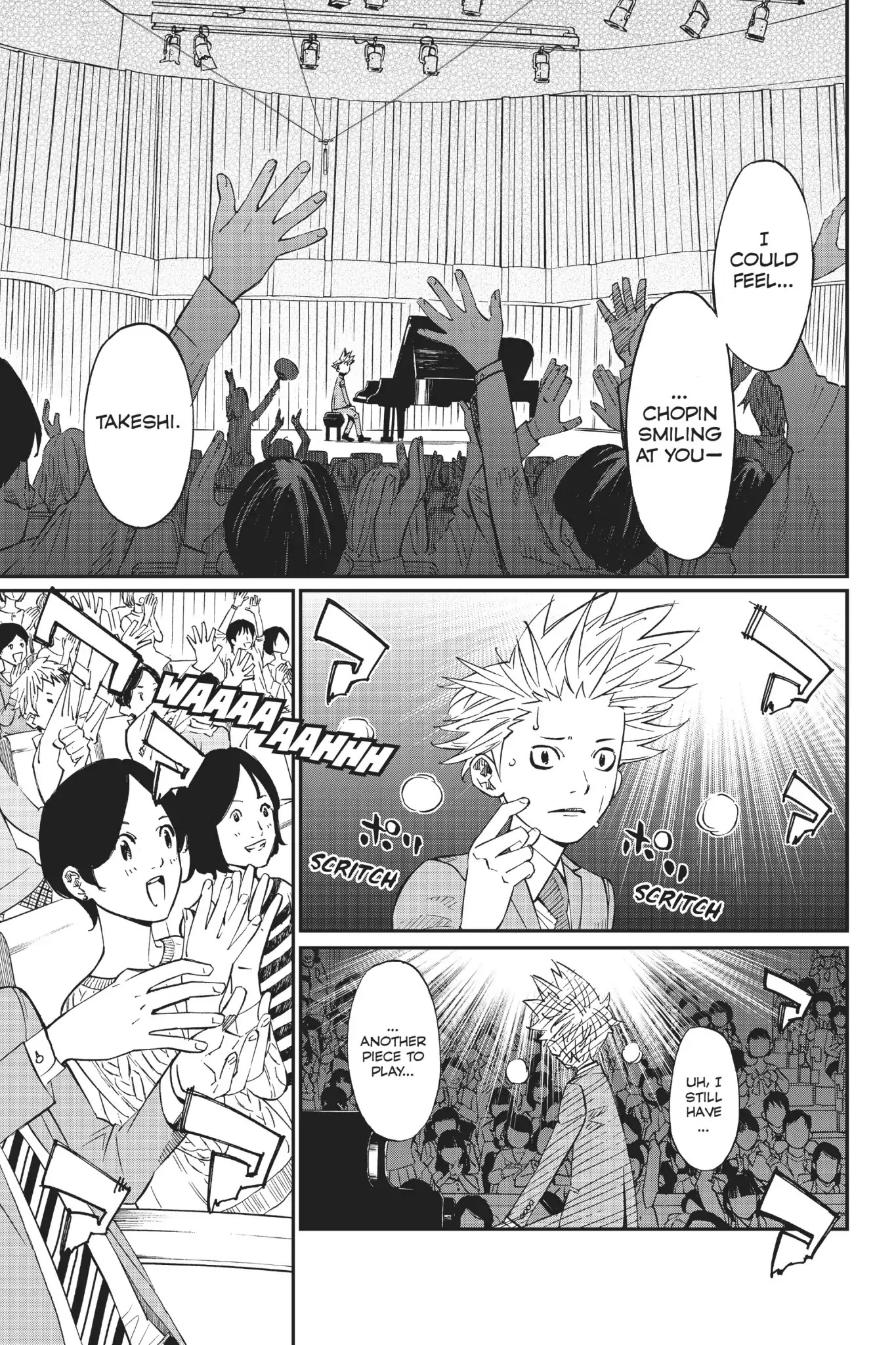 Shigatsu wa Kimi no Uso Chapter 38 page 32 - Chapter 38: Goodbye, Hero