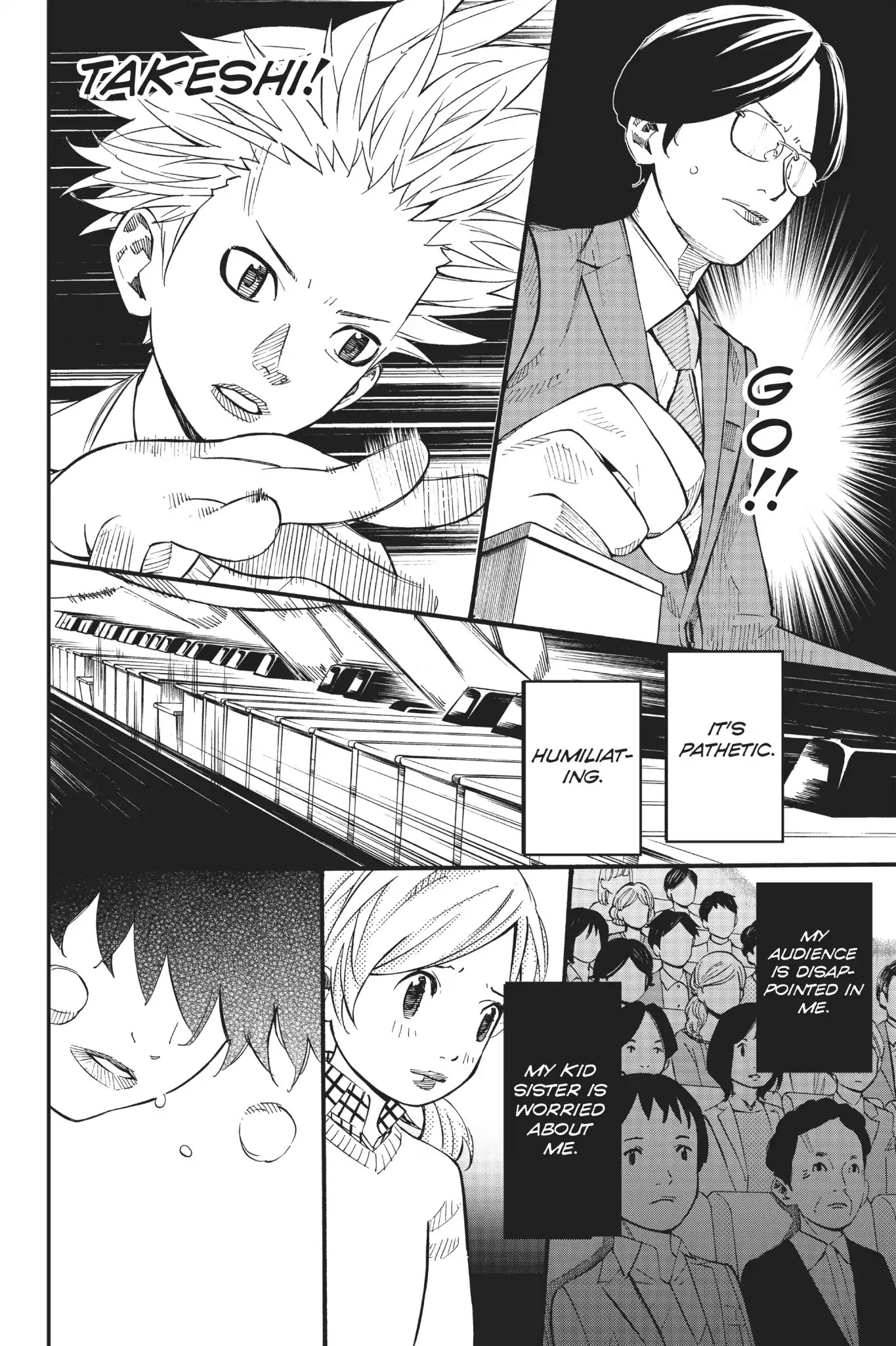 Shigatsu wa Kimi no Uso Chapter 38 page 7 - Chapter 38: Goodbye, Hero