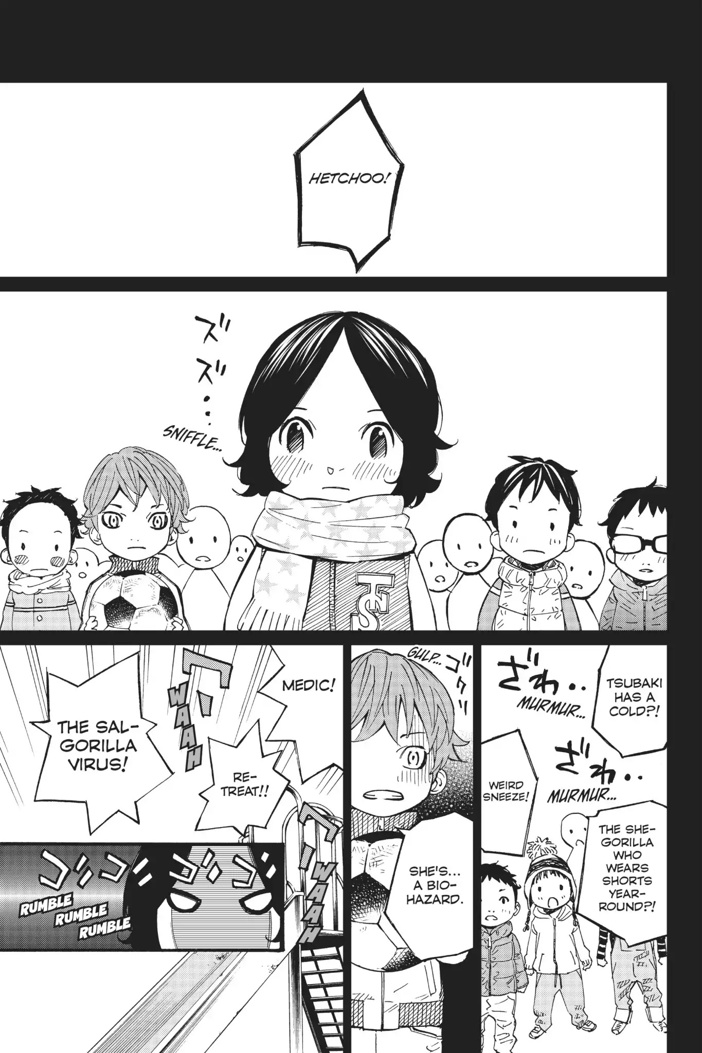 Shigatsu wa Kimi no Uso Chapter 39 page 1 - Chapter 39: Caught in The Rain