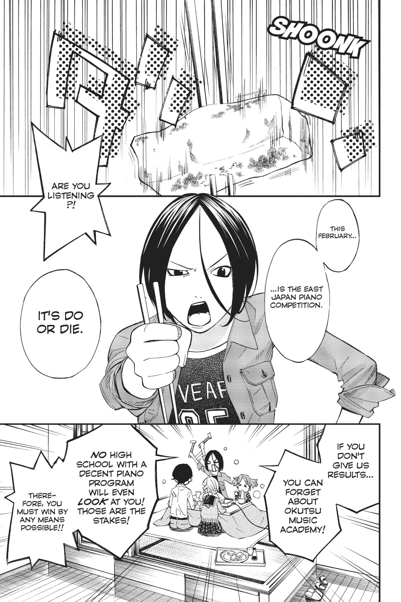 Shigatsu wa Kimi no Uso Chapter 39 page 13 - Chapter 39: Caught in The Rain
