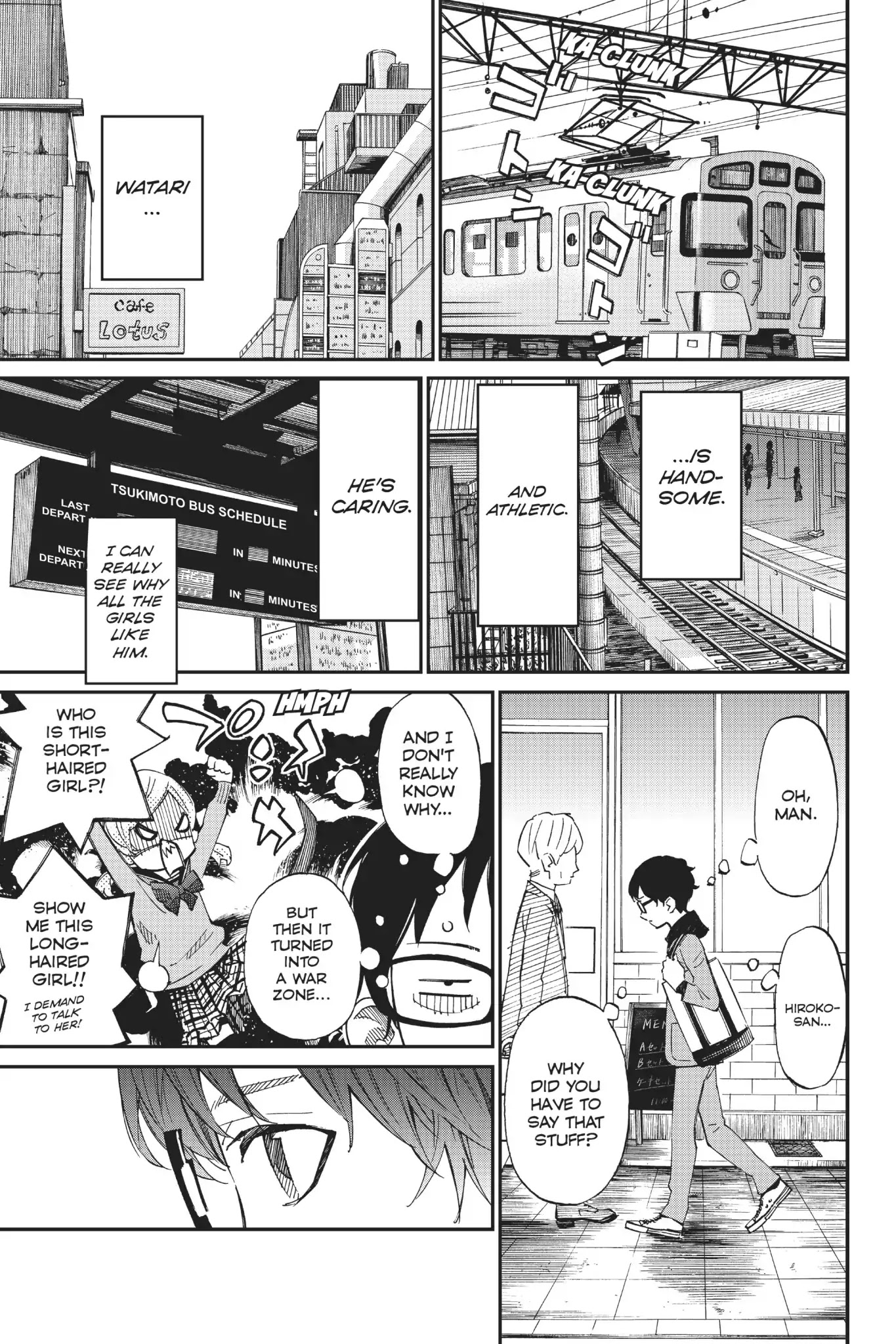 Shigatsu wa Kimi no Uso Chapter 39 page 17 - Chapter 39: Caught in The Rain