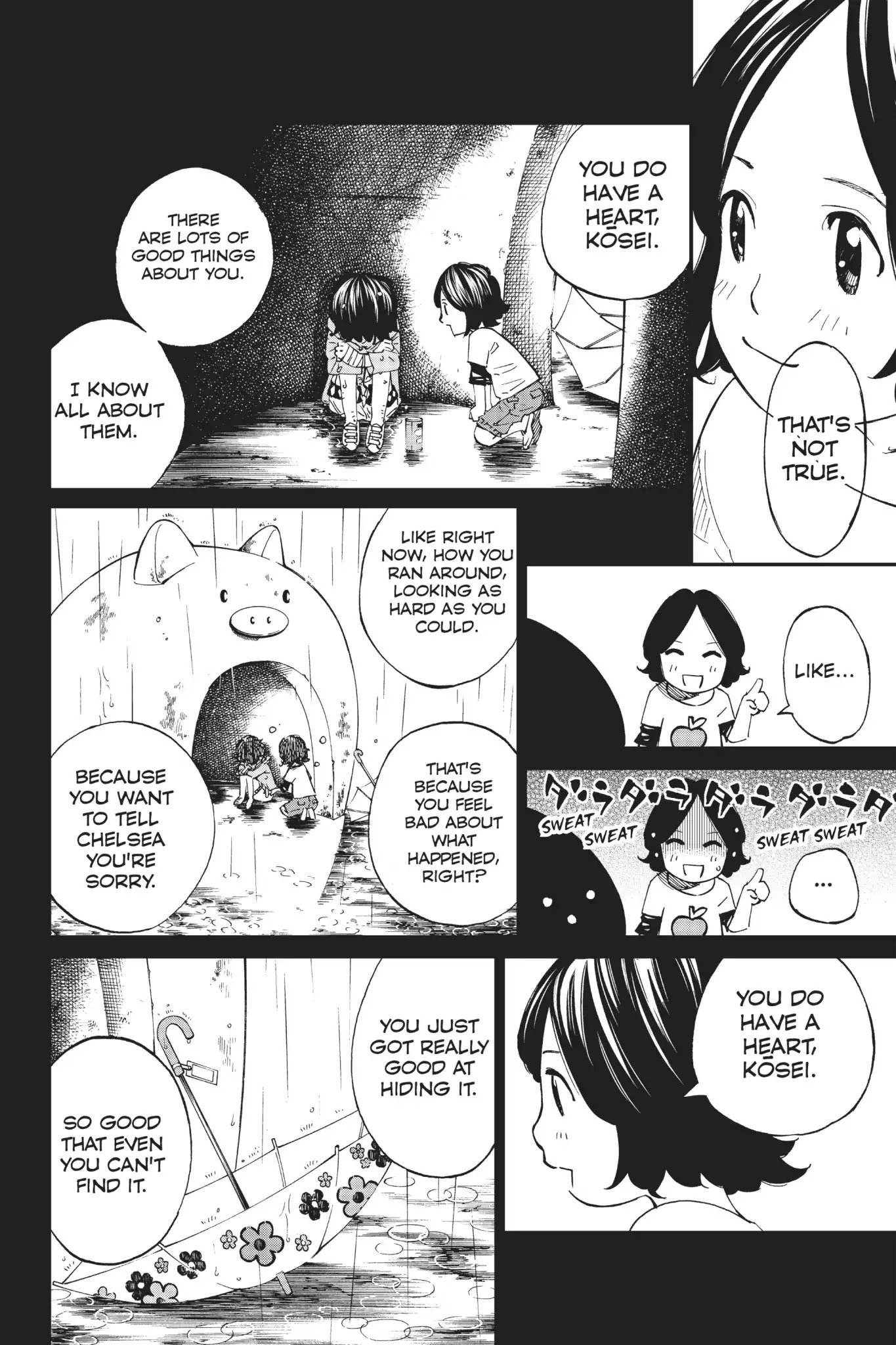 Shigatsu wa Kimi no Uso Chapter 39 page 24 - Chapter 39: Caught in The Rain