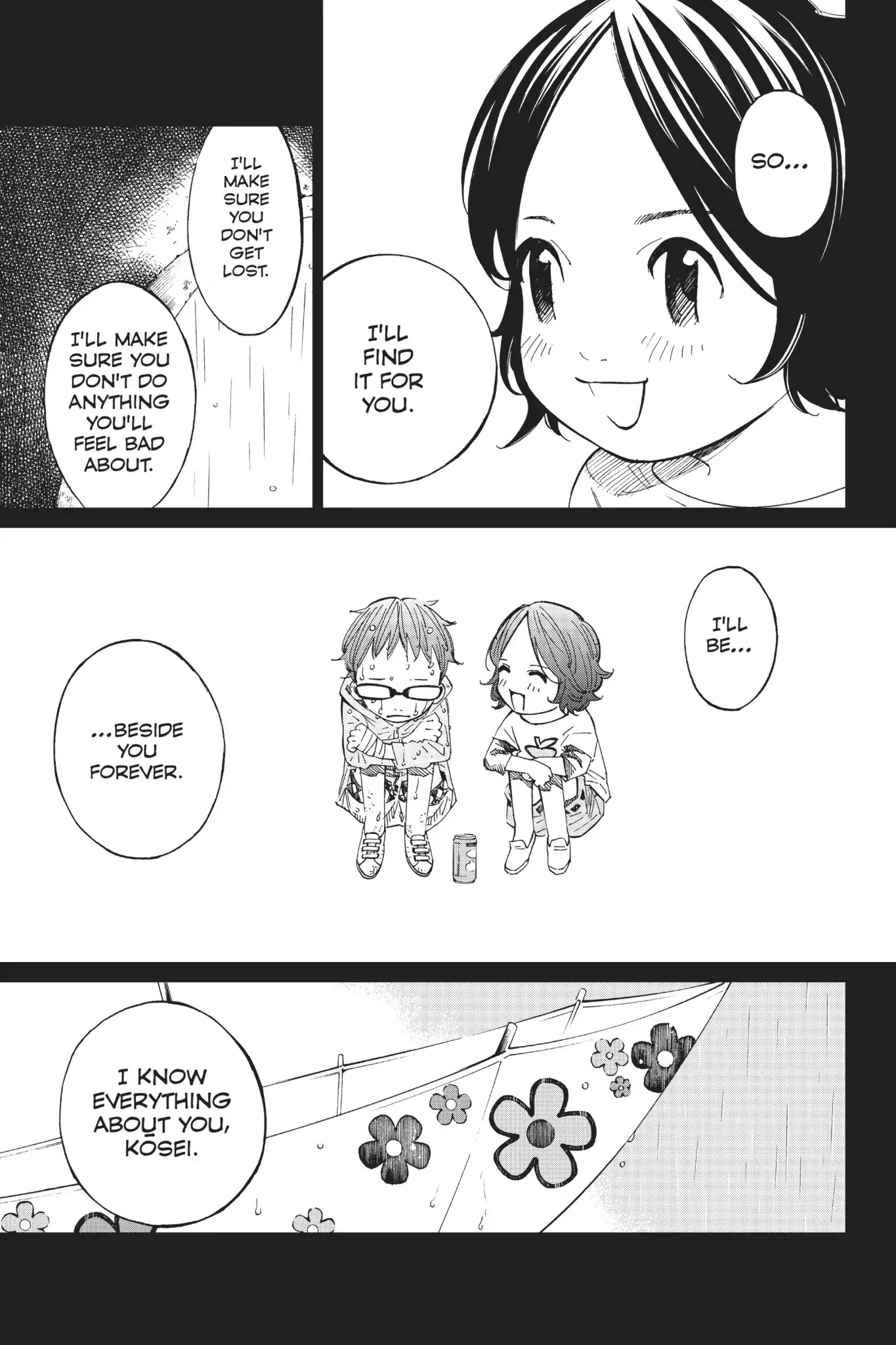 Shigatsu wa Kimi no Uso Chapter 39 page 25 - Chapter 39: Caught in The Rain