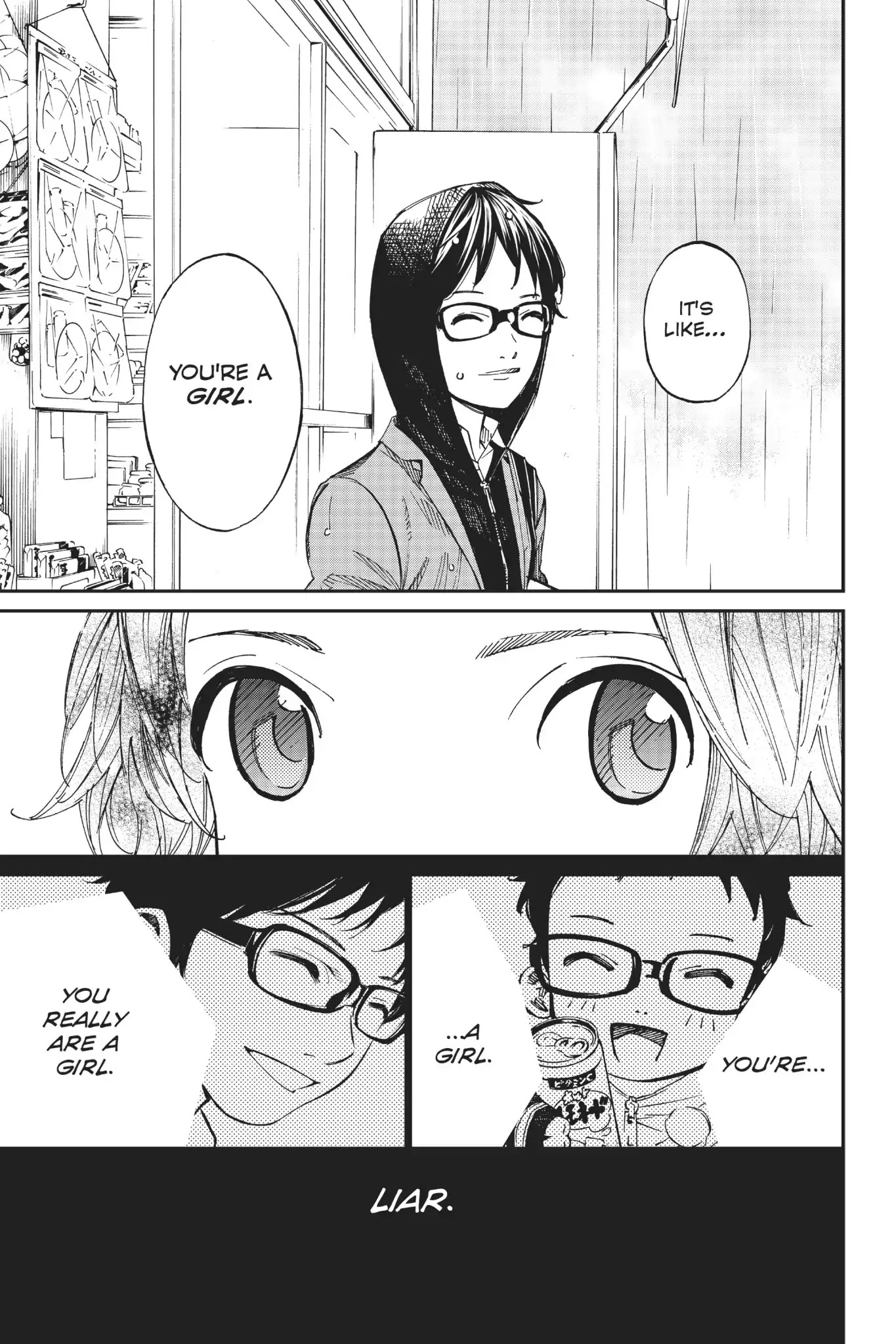 Shigatsu wa Kimi no Uso Chapter 39 page 31 - Chapter 39: Caught in The Rain