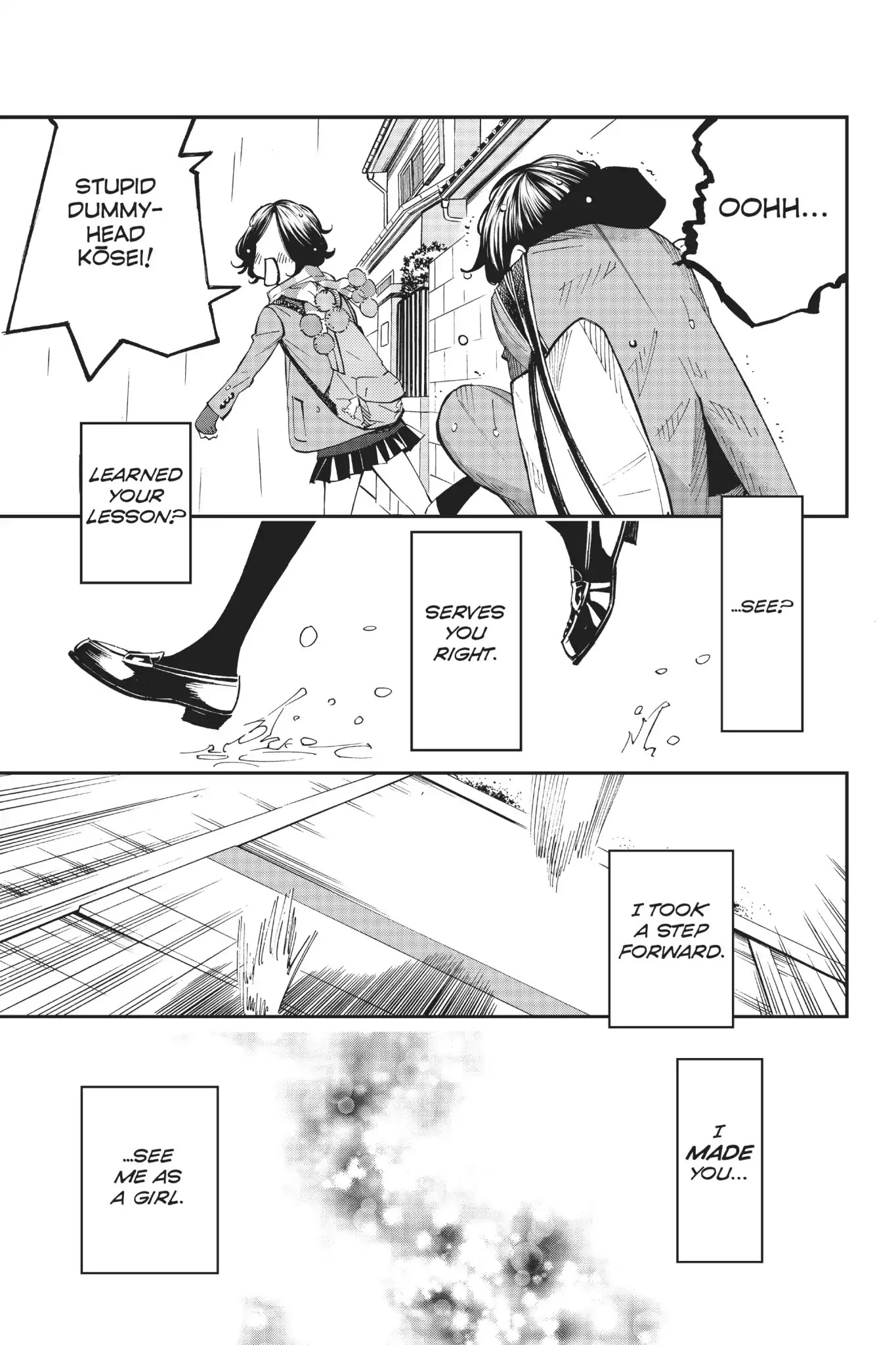 Shigatsu wa Kimi no Uso Chapter 39 page 42 - Chapter 39: Caught in The Rain