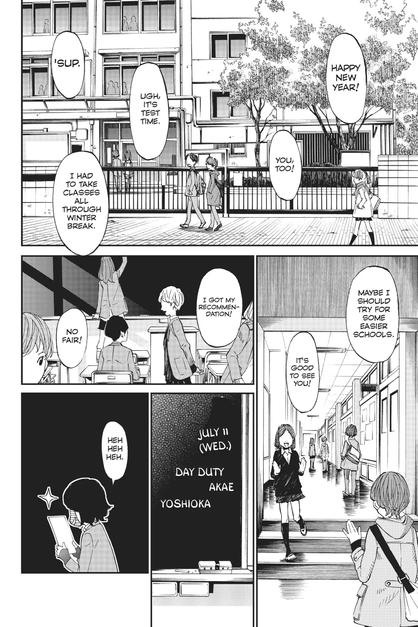 Shigatsu wa Kimi no Uso Chapter 39 page 6 - Chapter 39: Caught in The Rain