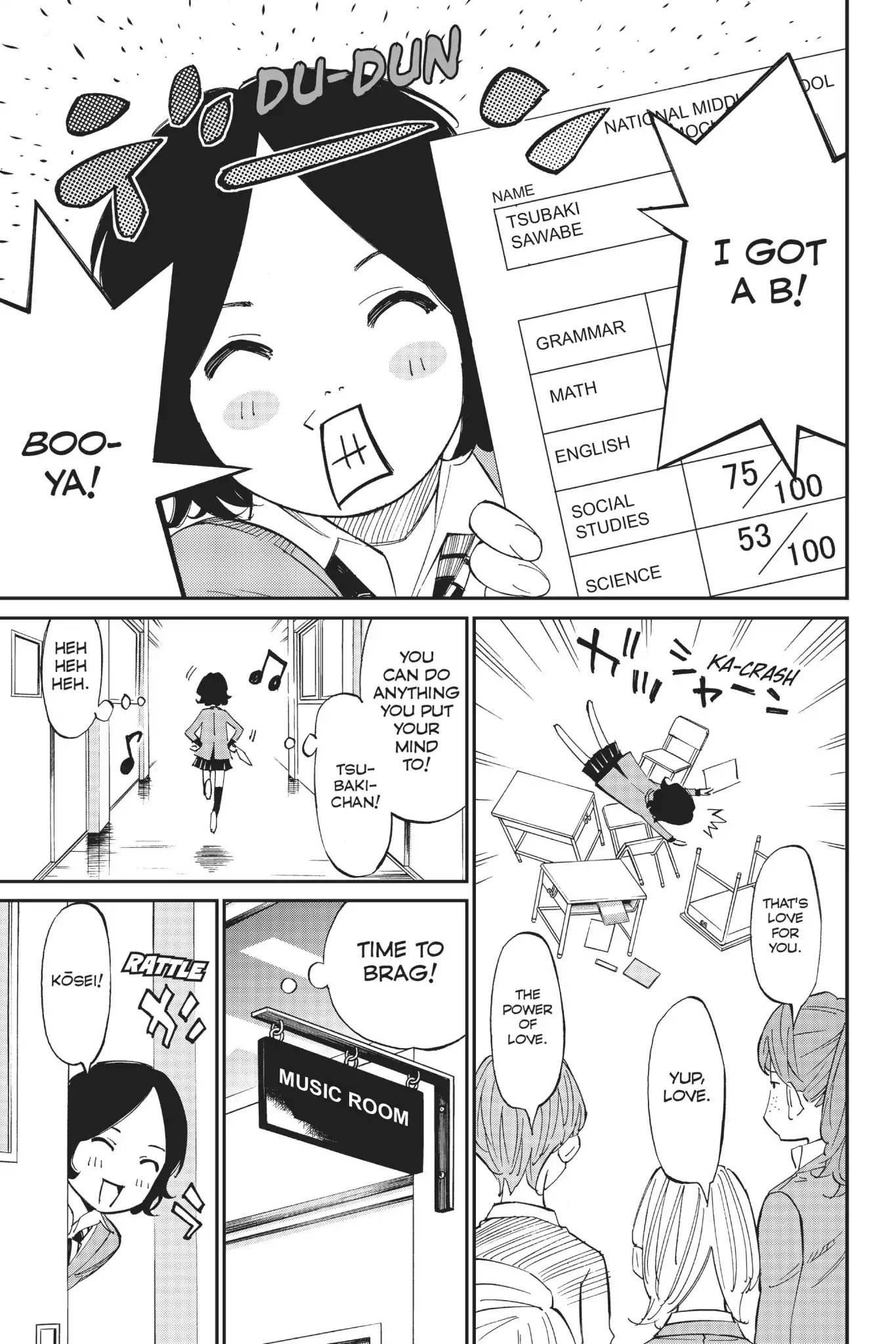 Shigatsu wa Kimi no Uso Chapter 39 page 7 - Chapter 39: Caught in The Rain