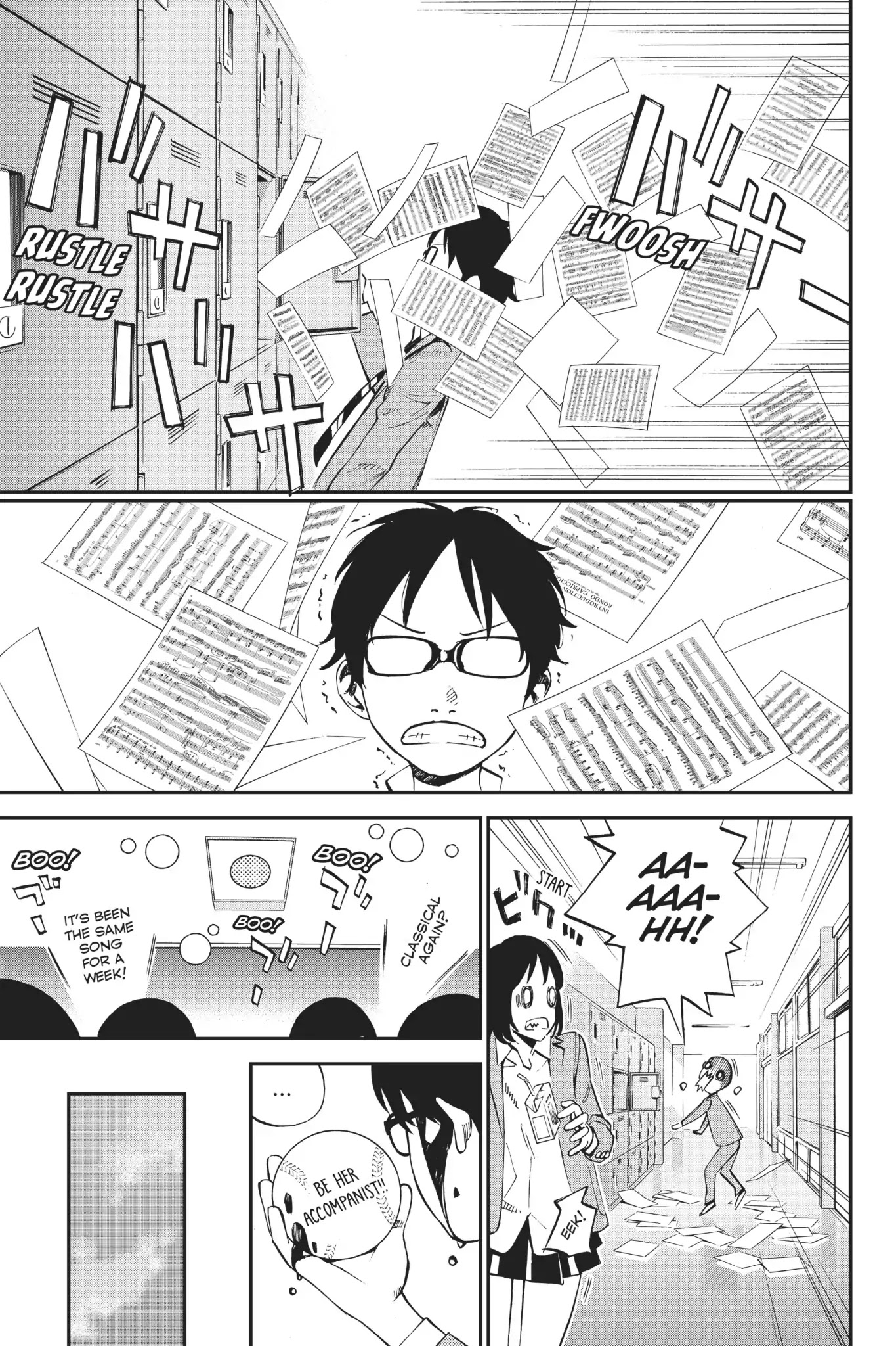 Shigatsu wa Kimi no Uso Chapter 4 page 12 - Chapter 4: Colorful