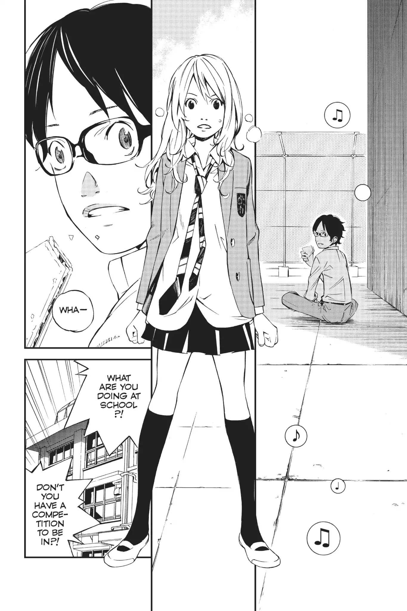 Shigatsu wa Kimi no Uso Chapter 4 page 22 - Chapter 4: Colorful