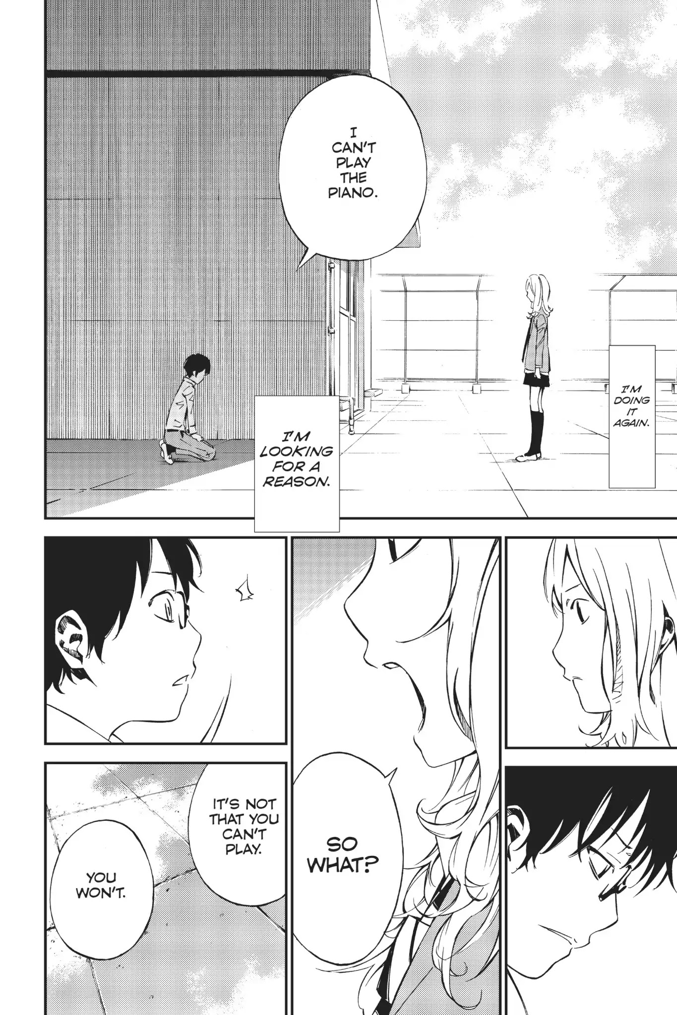 Shigatsu wa Kimi no Uso Chapter 4 page 24 - Chapter 4: Colorful