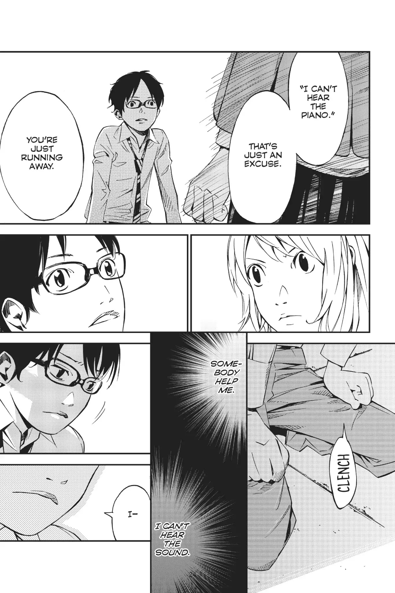 Shigatsu wa Kimi no Uso Chapter 4 page 25 - Chapter 4: Colorful