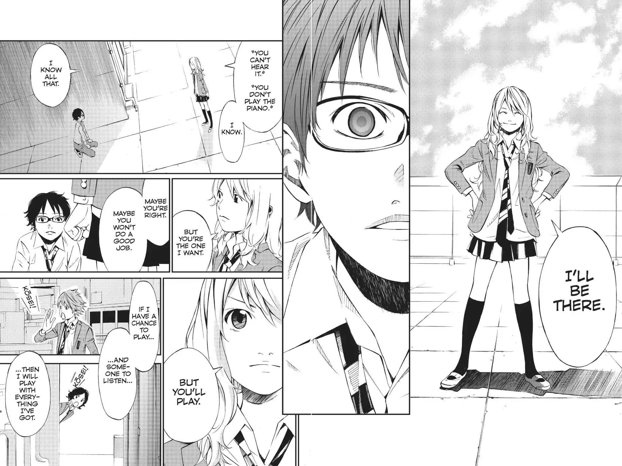 Shigatsu wa Kimi no Uso Chapter 4 page 28 - Chapter 4: Colorful