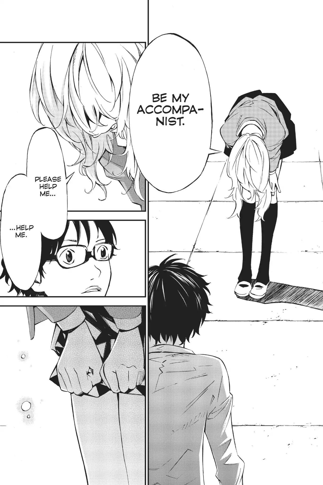 Shigatsu wa Kimi no Uso Chapter 4 page 30 - Chapter 4: Colorful