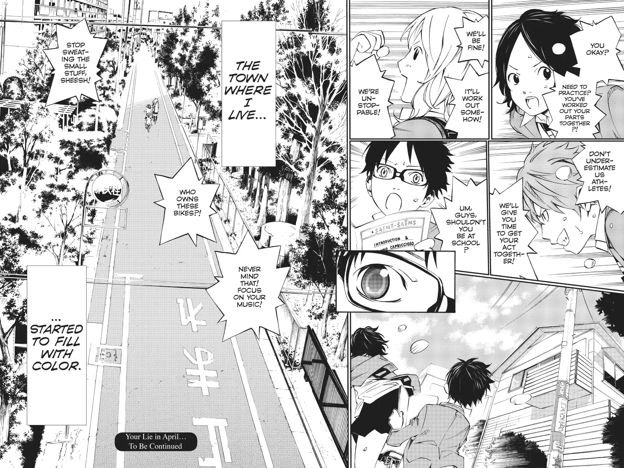Shigatsu wa Kimi no Uso Chapter 4 page 37 - Chapter 4: Colorful