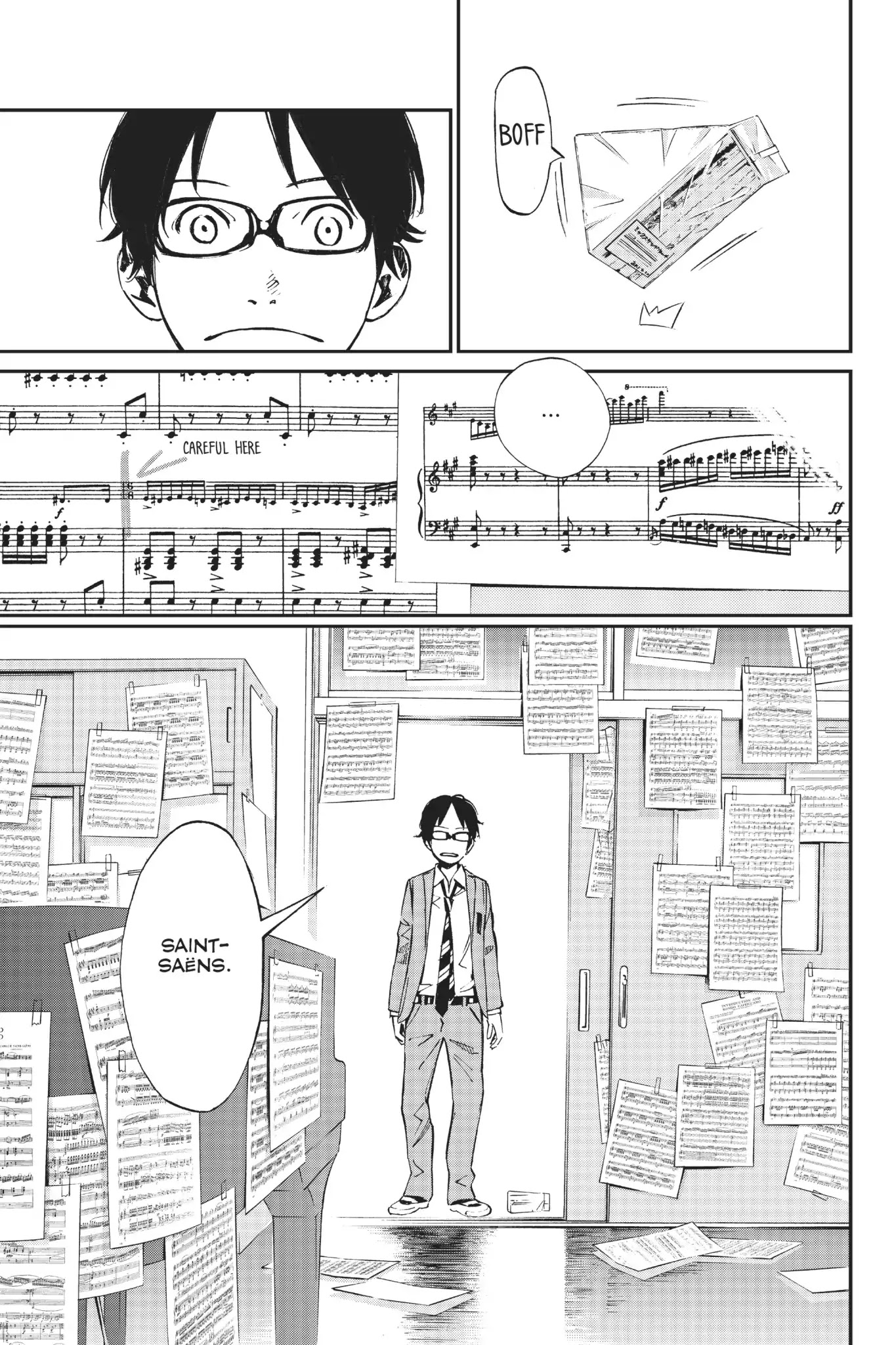 Shigatsu wa Kimi no Uso Chapter 4 page 8 - Chapter 4: Colorful