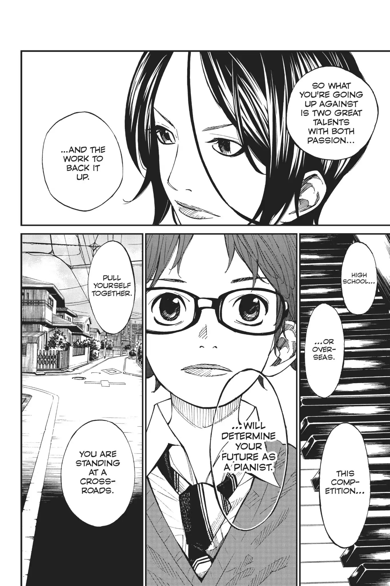 Shigatsu wa Kimi no Uso Chapter 40 page 14 - Chapter 40: Your Hands, My Hands