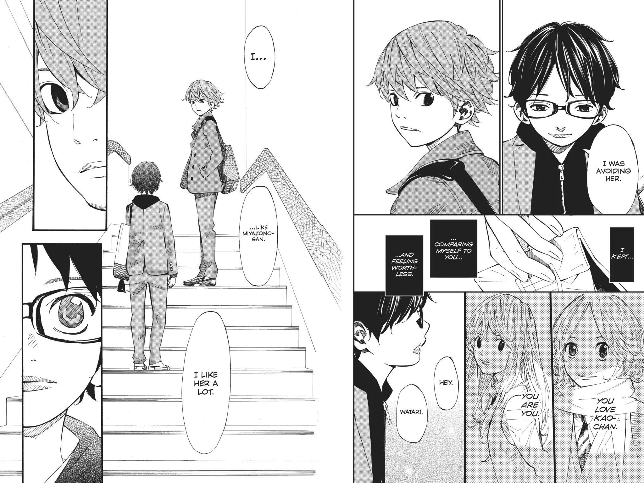 Shigatsu wa Kimi no Uso Chapter 40 page 26 - Chapter 40: Your Hands, My Hands