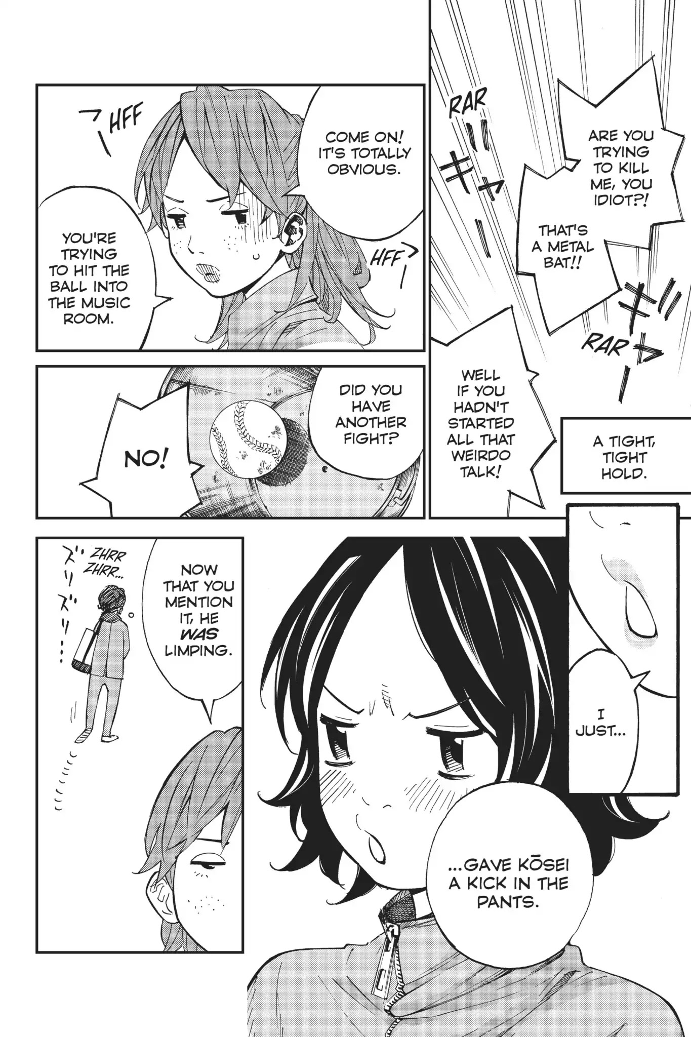 Shigatsu wa Kimi no Uso Chapter 40 page 8 - Chapter 40: Your Hands, My Hands