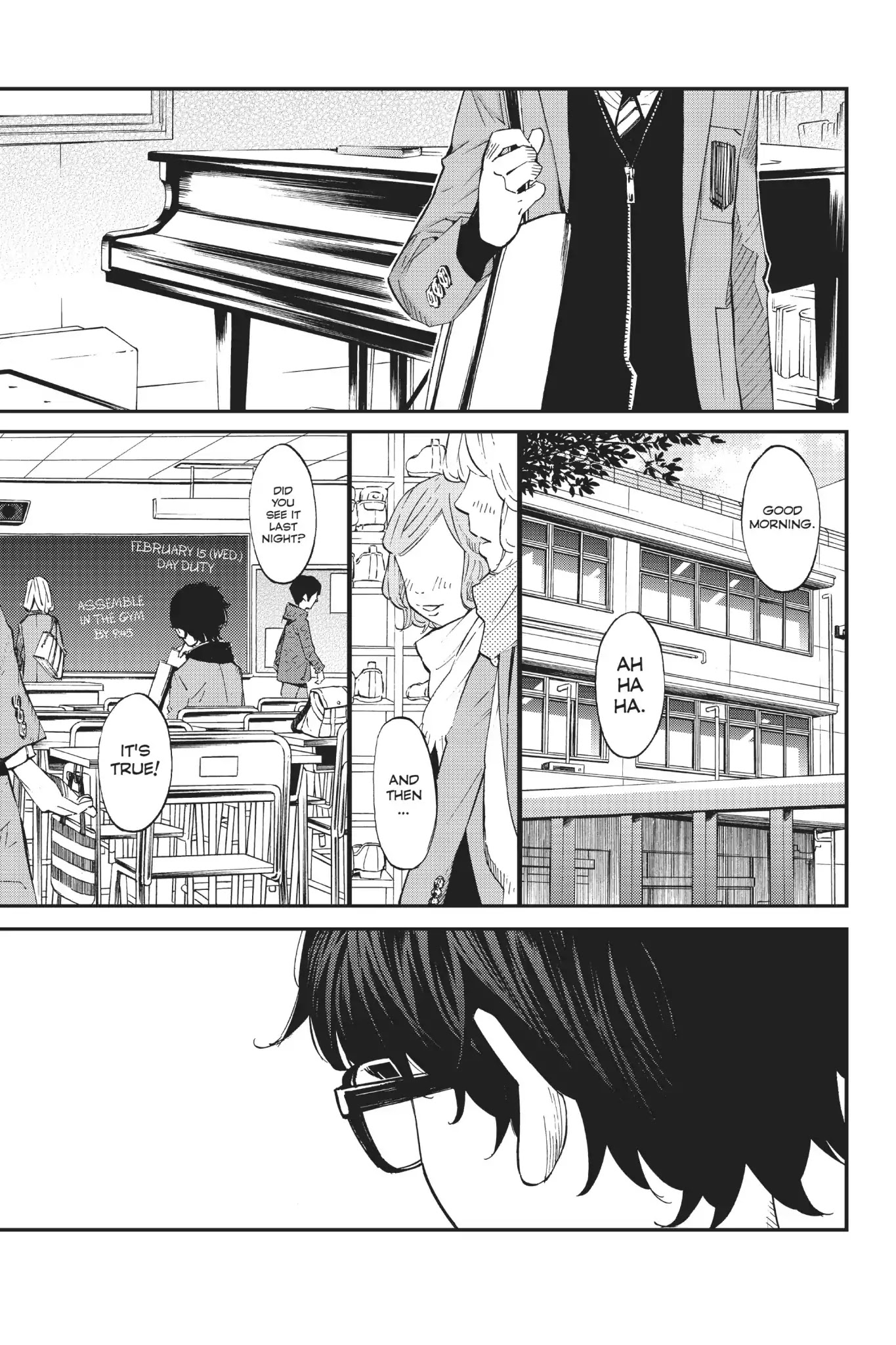 Shigatsu wa Kimi no Uso Chapter 41 page 23 - Chapter 41: Snow