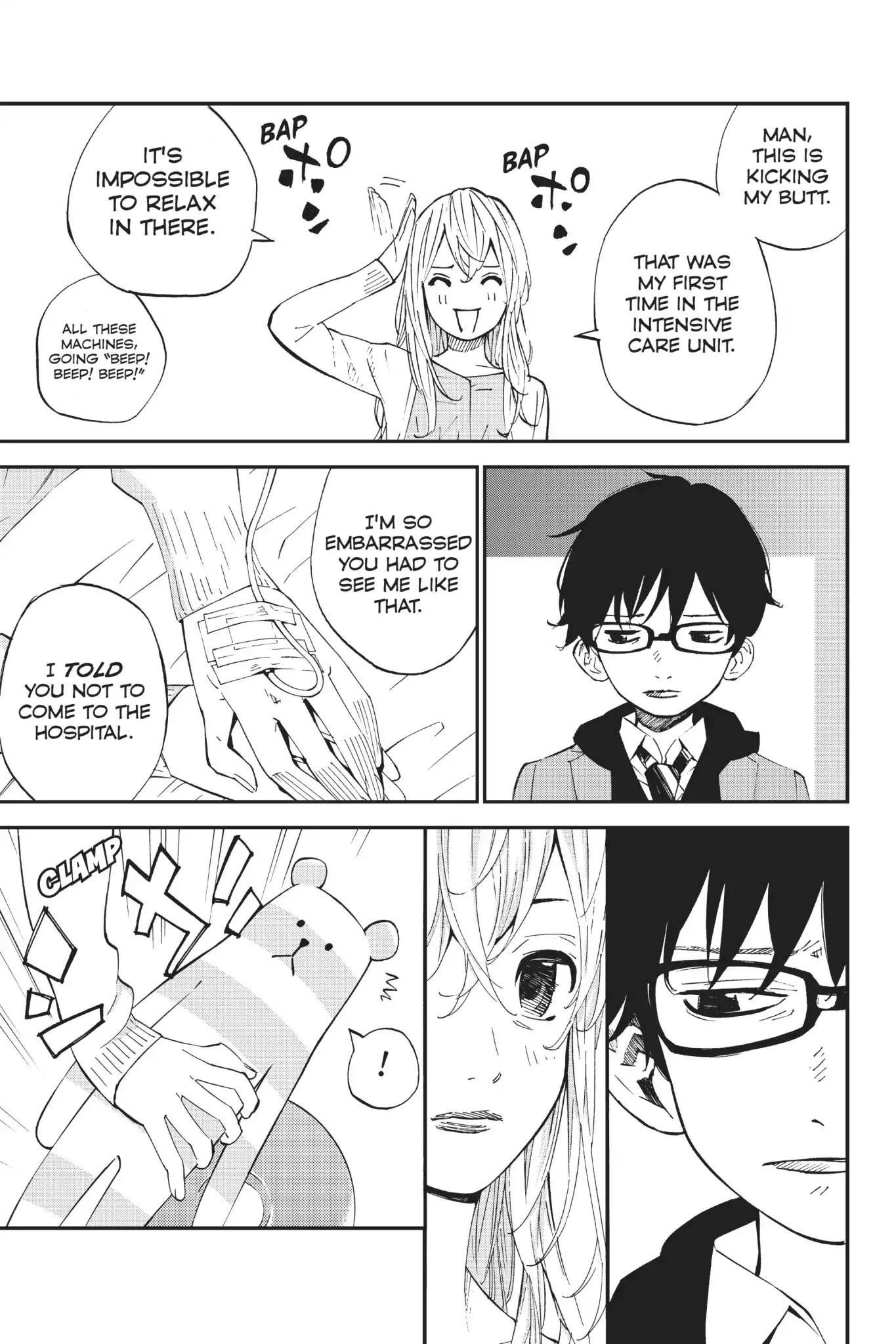 Shigatsu wa Kimi no Uso Chapter 41 page 27 - Chapter 41: Snow