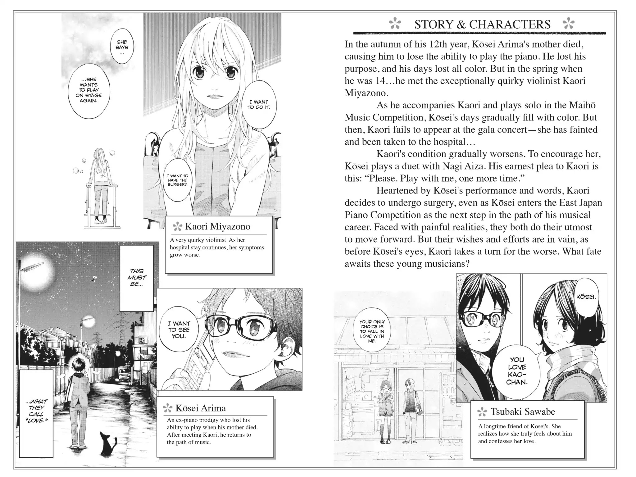 Shigatsu wa Kimi no Uso Chapter 41 page 3 - Chapter 41: Snow
