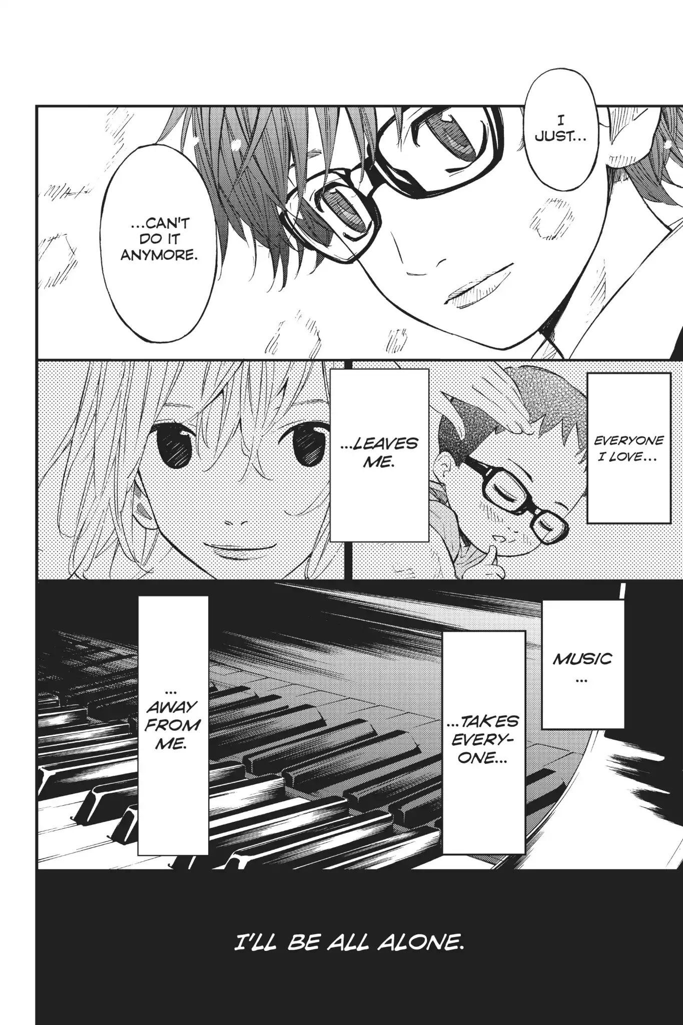 Shigatsu wa Kimi no Uso Chapter 41 page 32 - Chapter 41: Snow