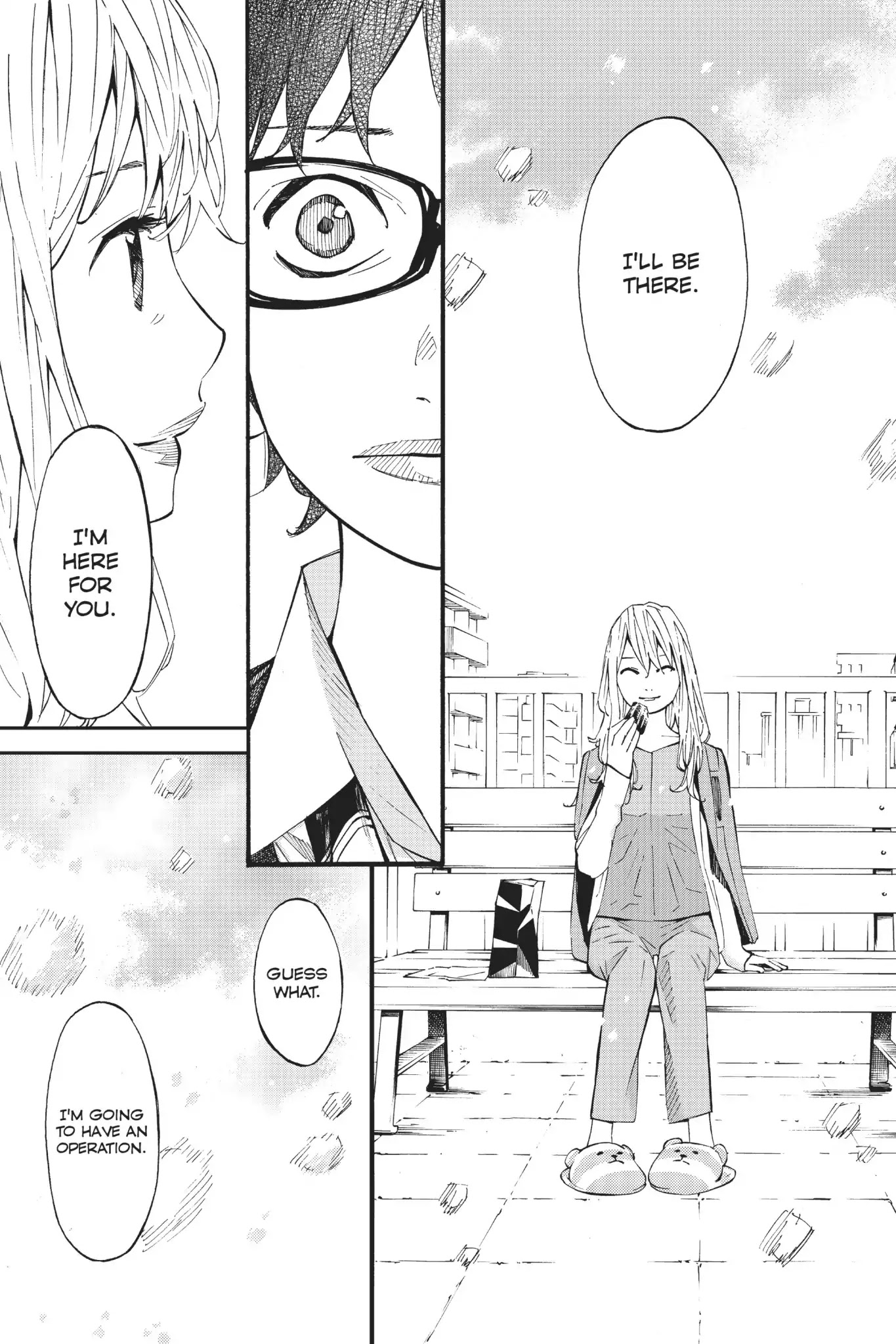 Shigatsu wa Kimi no Uso Chapter 41 page 33 - Chapter 41: Snow